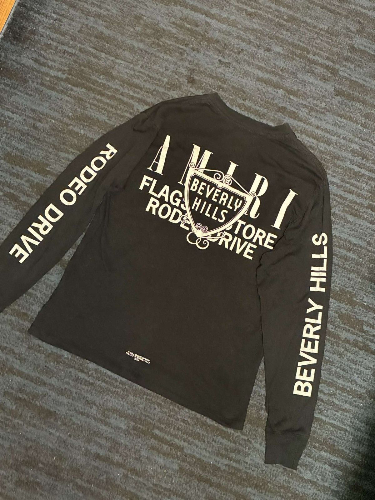 Amiri Amiri Beverly Hills Long Sleeve Size US S / EU 44-46 / 1 - 5 Thumbnail