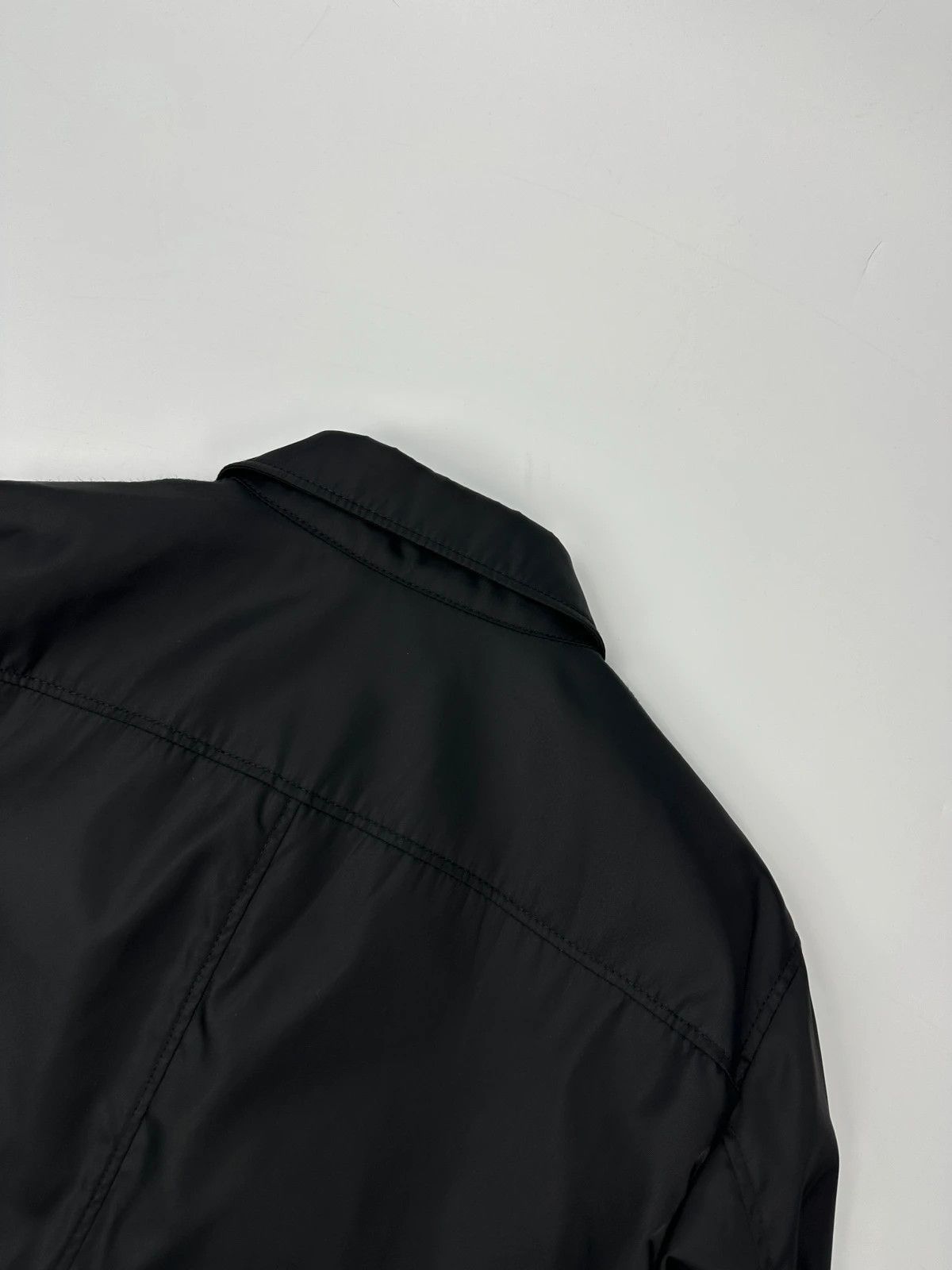 Prada Prada Milano FW2007 Black Shirt Nylon Jacket Size US M / EU 48-50 / 2 - 4 Thumbnail