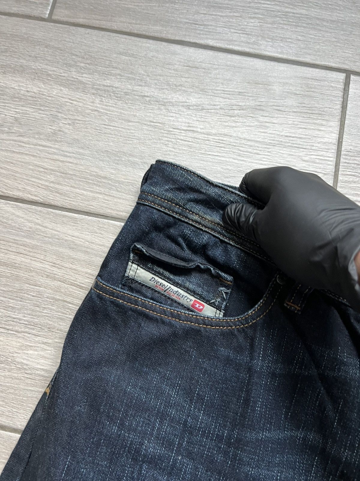 Diesel Diesel Safado Slim Straight Wash 3D Selvedge Denim Jeans Size US 36 / EU 52 - 14 Thumbnail