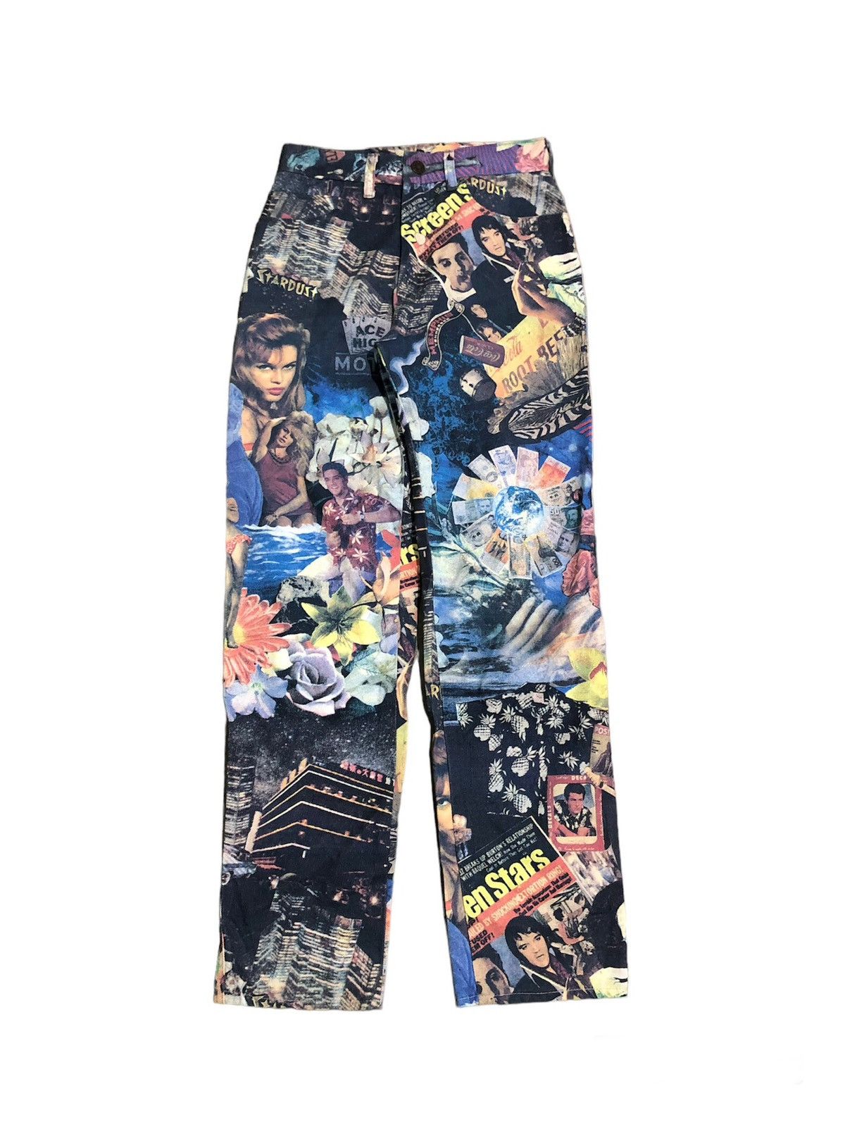 image of Accept OffermodzArt London Full Print Jeans, Women's (Size 24)