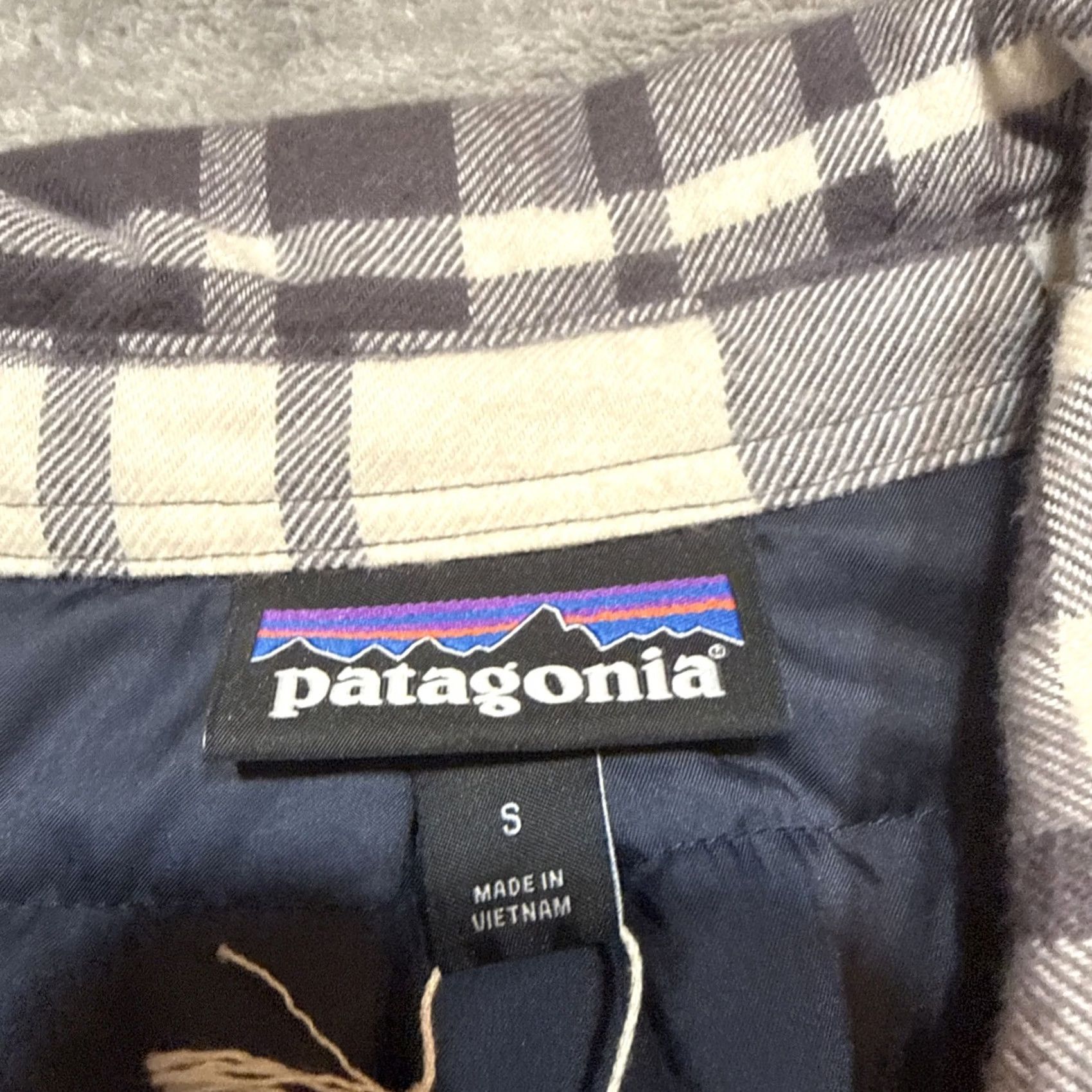 Patagonia Patagonia Fjord Flannel Shirt Men S Blue Jacket Organic Cotton Insulated Quilted Pockets Hiking Walking Size US S / EU 44-46 / 1 - 4 Thumbnail