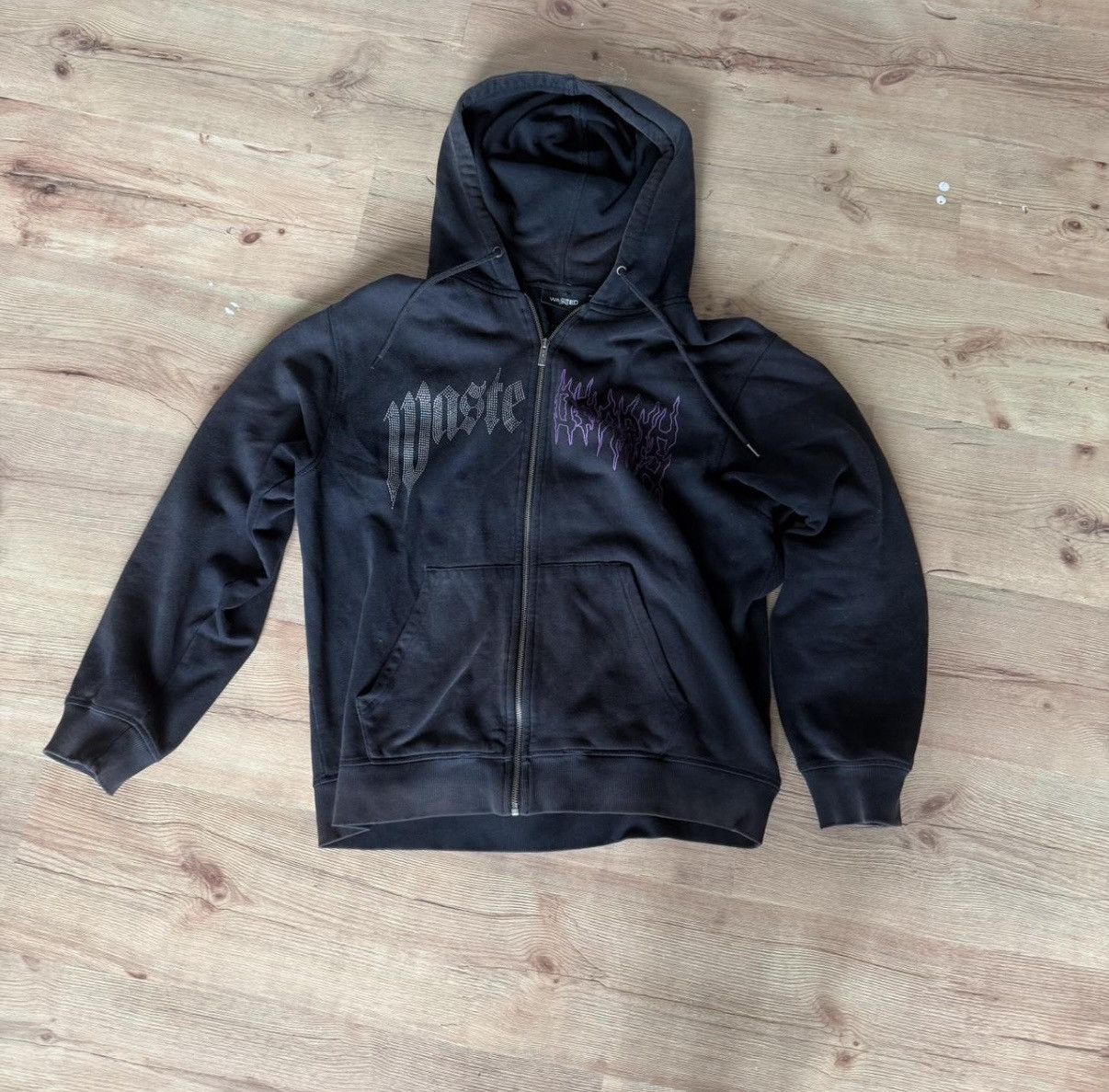 Wasted Paris wasted paris zip up pitcher hoodie Size US XL / EU 56 / 4 - 1 Thumbnail
