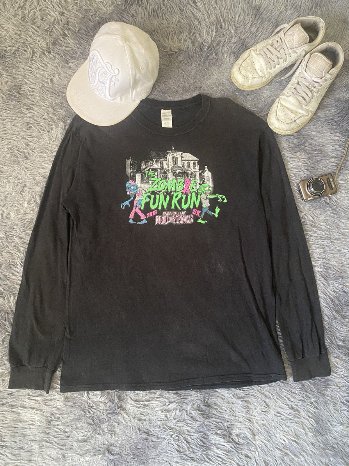 Flatbush Zombies × Vintage × Zambesi THE ZOMBIE FUN RUN 5K 2018 Size US L / EU 52-54 / 3 - 1 Thumbnail