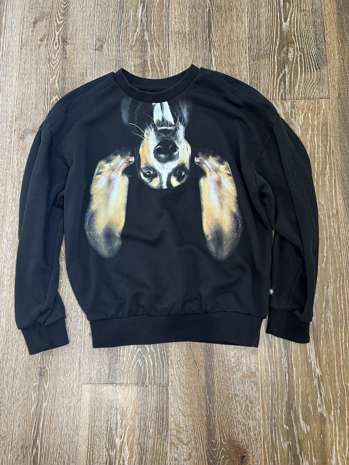 Adidas Adidas rita ora dog sweatshirt Size S / US 4 / IT 40 - 1 Thumbnail