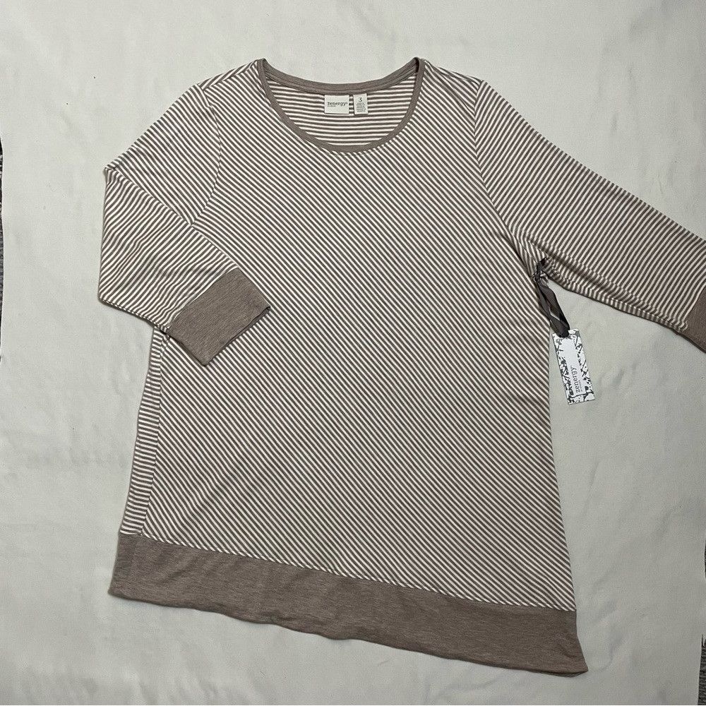 Chicos NWT New Chico's Zenergy Asymmetrical Tunic Size 3 US XL Size XL / US 12-14 / IT 48-50 - 4 Thumbnail