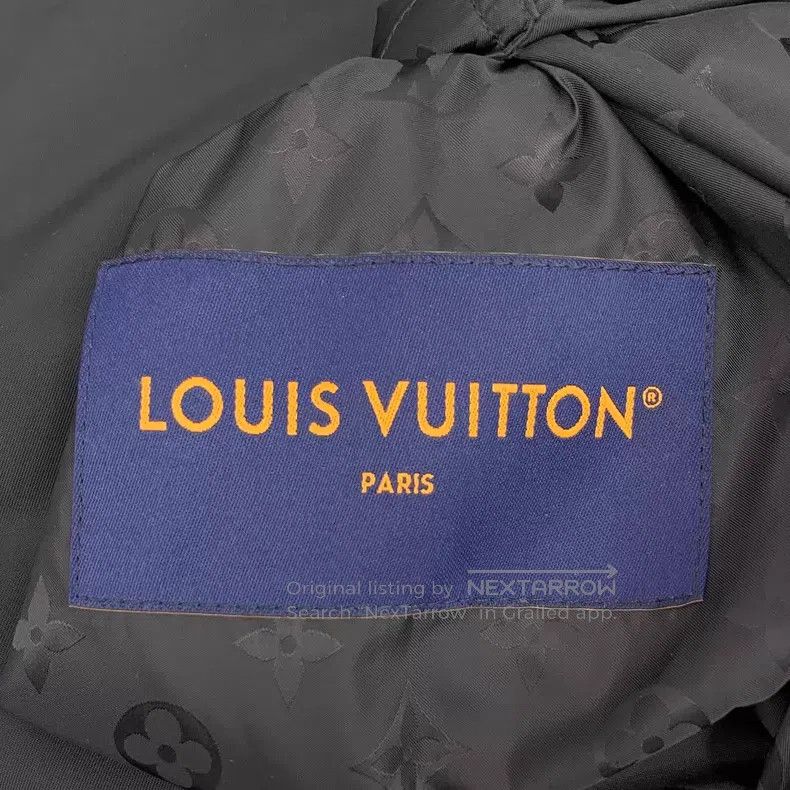 Louis Vuitton Louis Vuitton 25 black logo full print hooded zip long sle Size US M / EU 48-50 / 2 - 6 Thumbnail