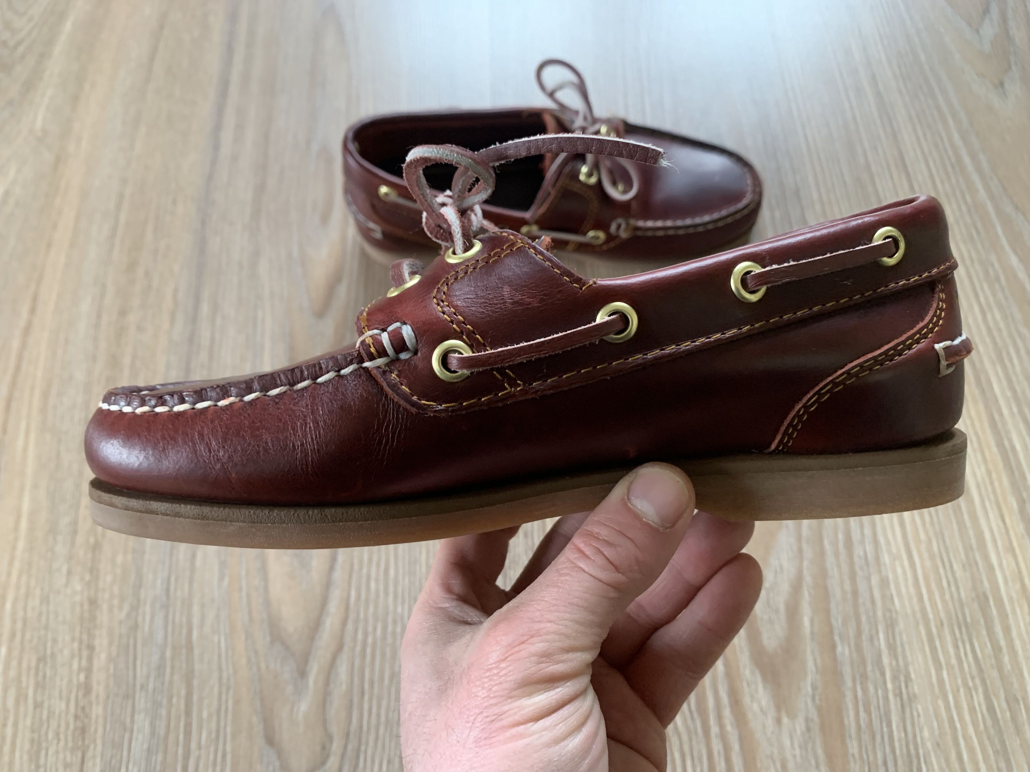 Timberland Womens Timberland Classic 2-Eye Boat Shoes Size US 5.5 / IT 35.5 - 4 Thumbnail