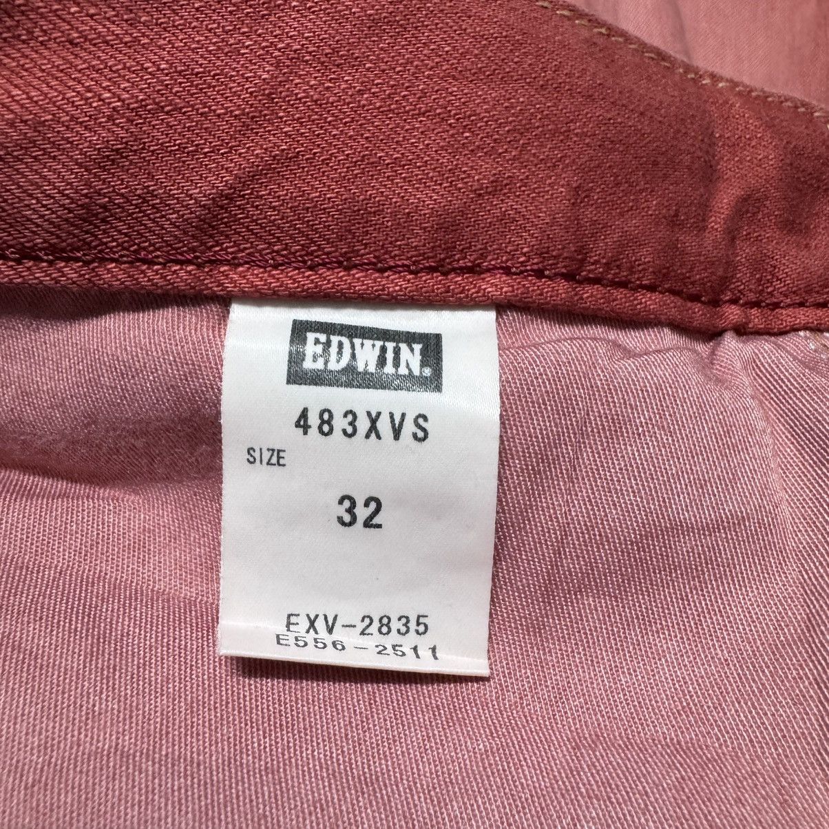 Edwin Vintage Edwin 483XVS Red Denim Jeans Size US 33 - 21 Thumbnail