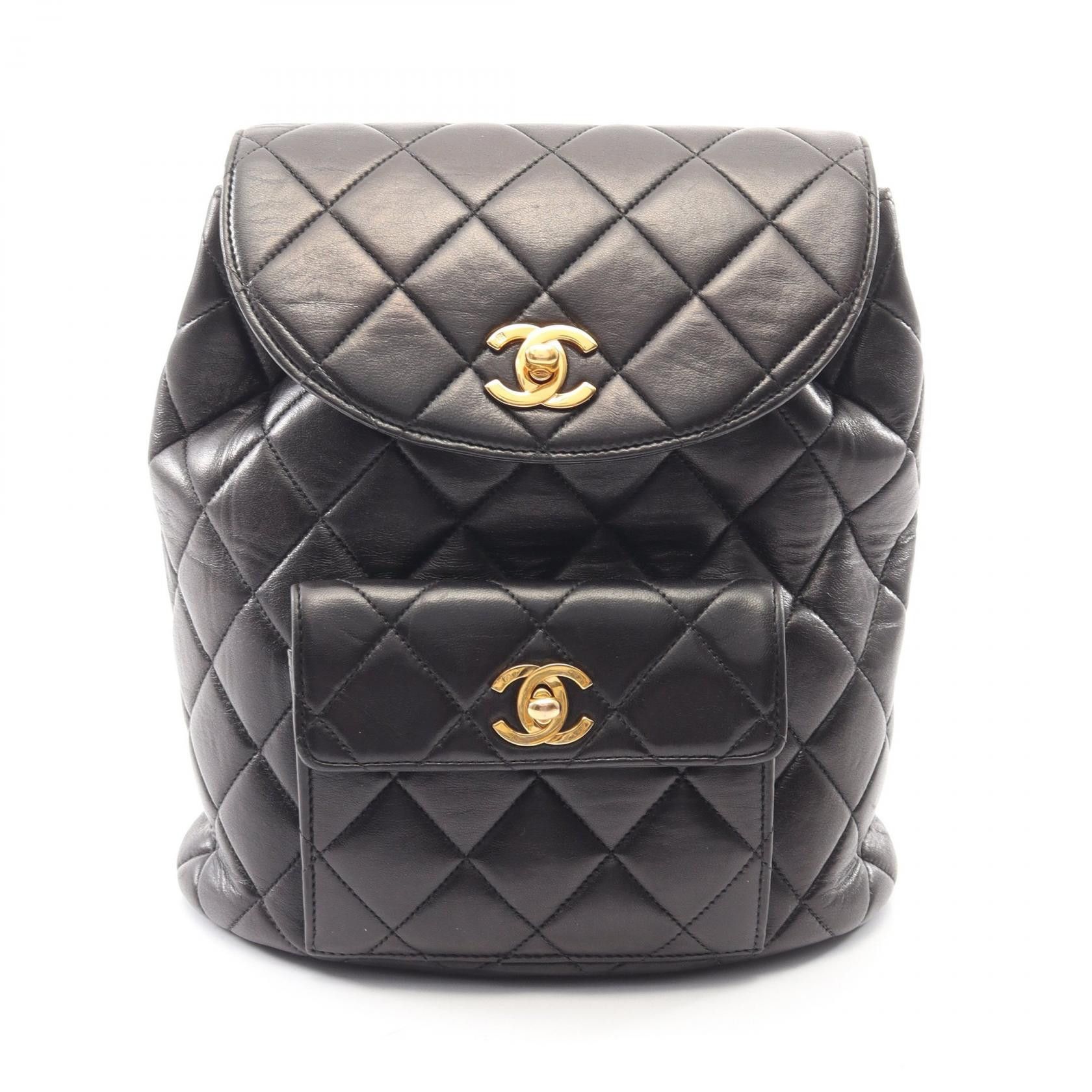 Chanel Chanel Chanel Matelasse Lambskin Backpack Leather Backpack DUTY FREE for USA Size ONE SIZE - 1 Thumbnail