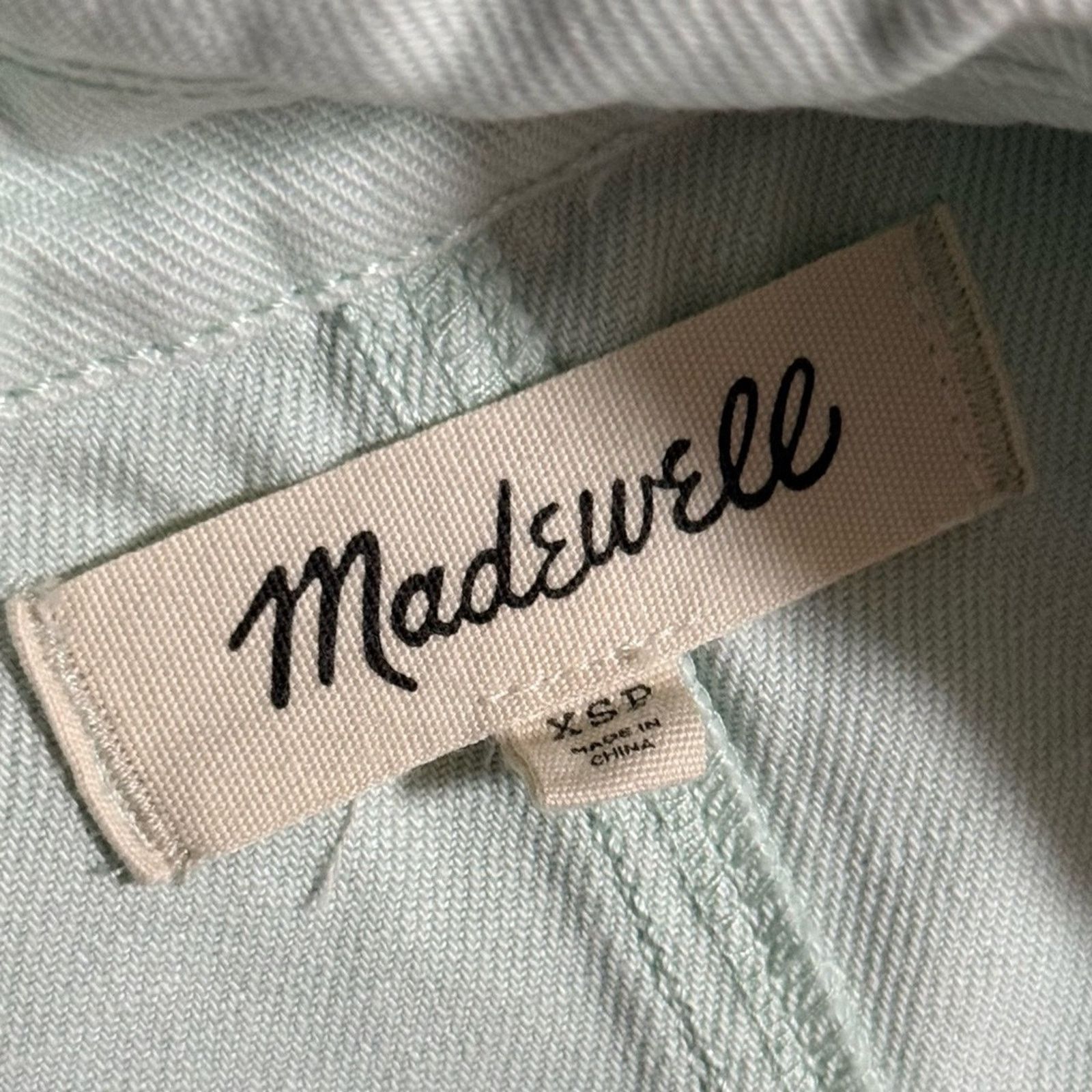 Madewell Madewell Coverall Utility Romper Sea Haze Size XSP Gorpcore Size 28" / US 6 / IT 42 - 4 Thumbnail