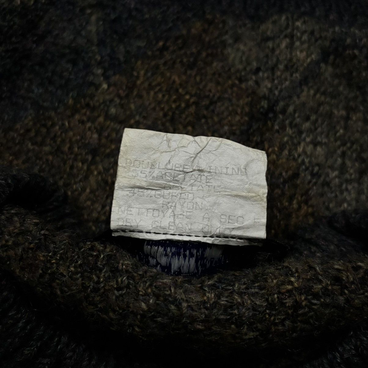 Yves Saint Laurent Vintage YSL Pour Homme Embroidery Knit Sweatshirt Size US L / EU 52-54 / 3 - 7 Thumbnail