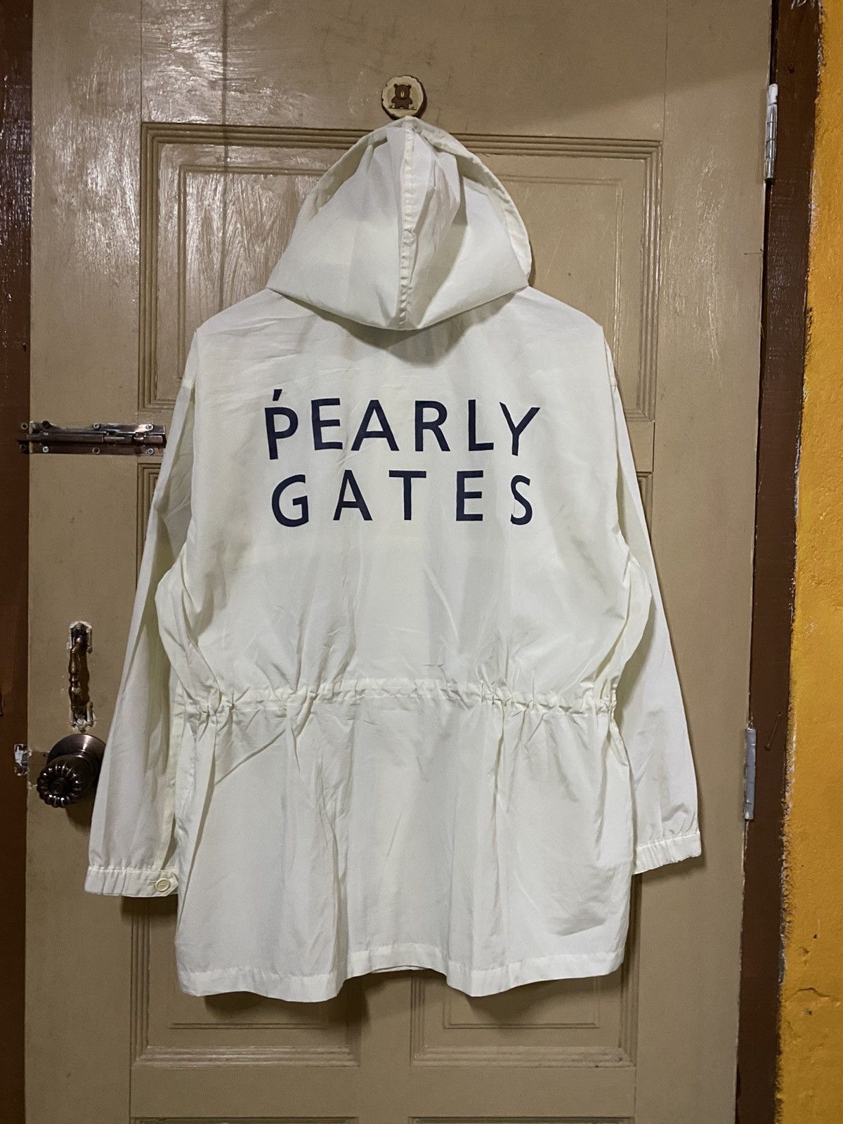 Vintage Vintage Pearly Gates Golf Hooded Jacket White Japan Style Size US S / EU 44-46 / 1 - 8 Thumbnail