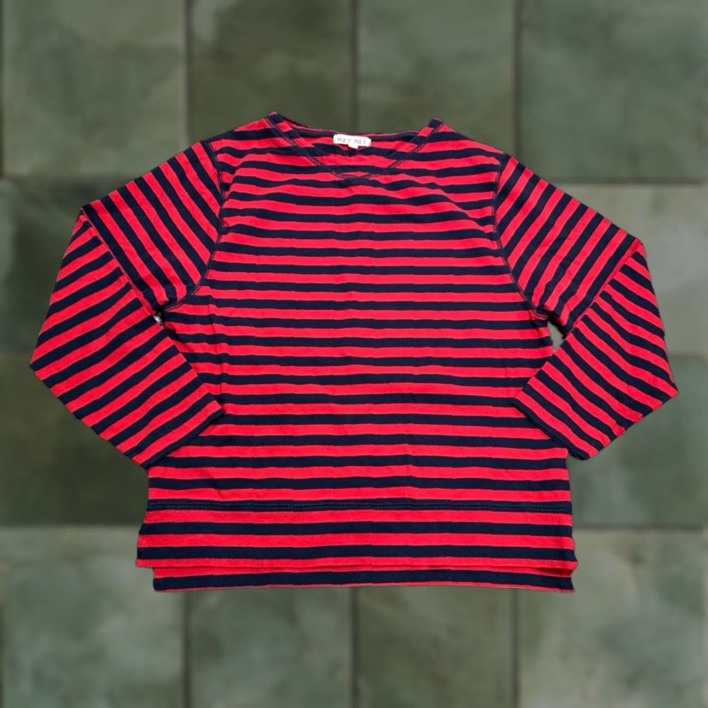 Alex Mill Alex Mill Top Striped Multicolor Cotton Long Sleeve Women Small EUC Size S / US 4 / IT 40 - 1 Thumbnail