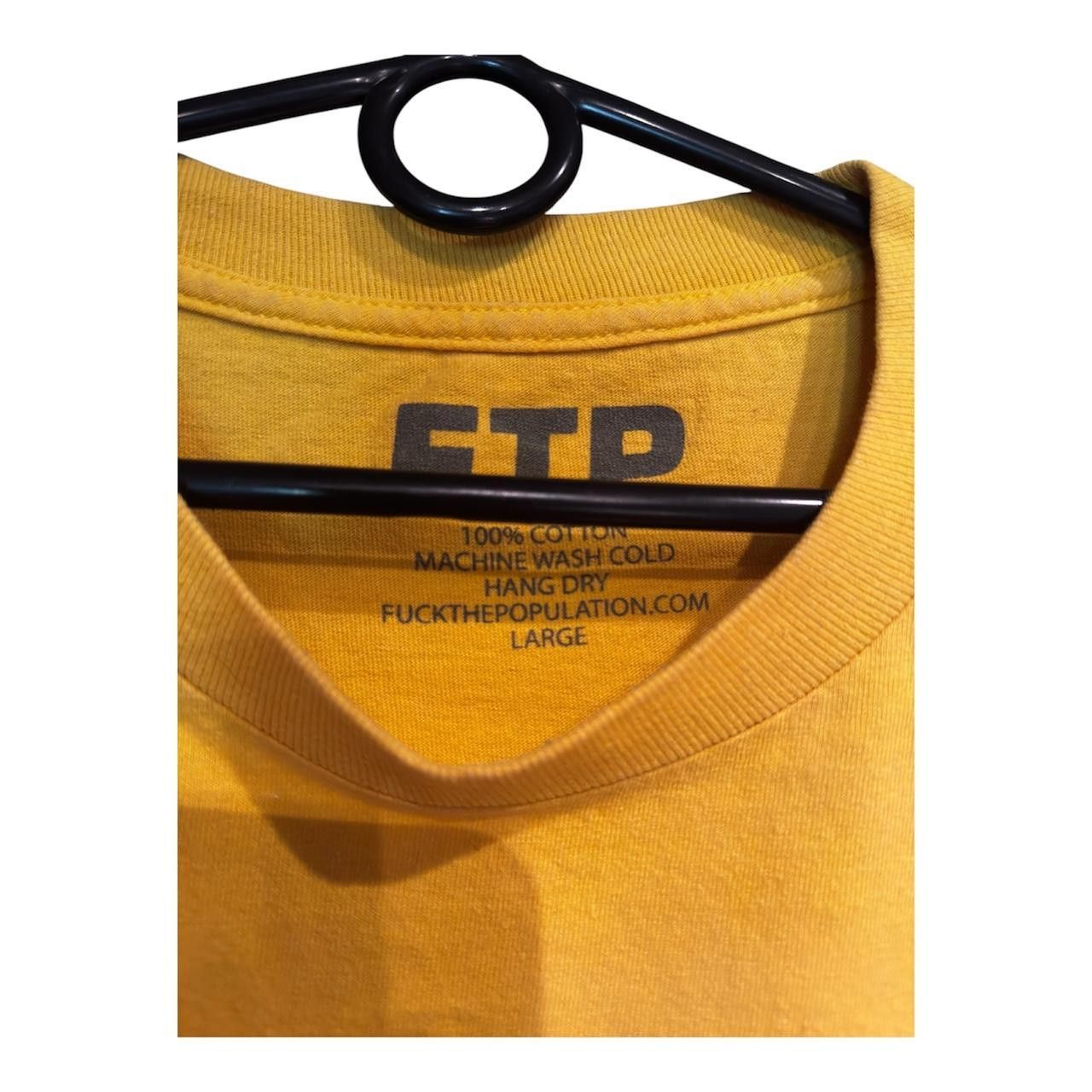 Fuck The Population FTP DHL Logo Tee Size US M / EU 48-50 / 2 - 4 Thumbnail