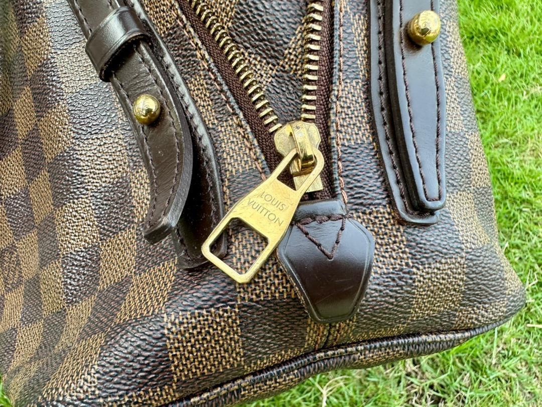 Louis Vuitton Authentic Louis Vuitton Damier Ebene Rivington PM Tote Bag Size ONE SIZE - 11 Thumbnail