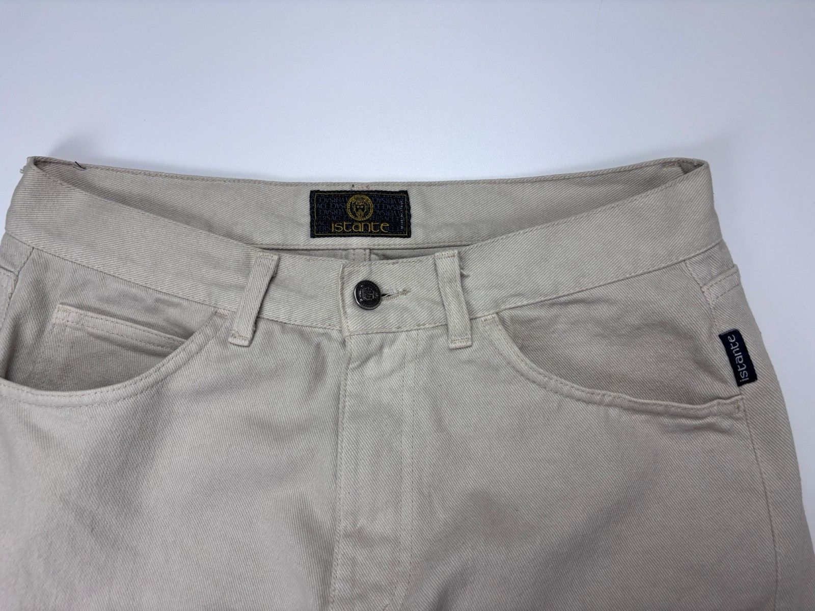Versace Vintage Versace Istante Jeans White Mens Size 34x32 Size US 34 / EU 50 - 7 Thumbnail