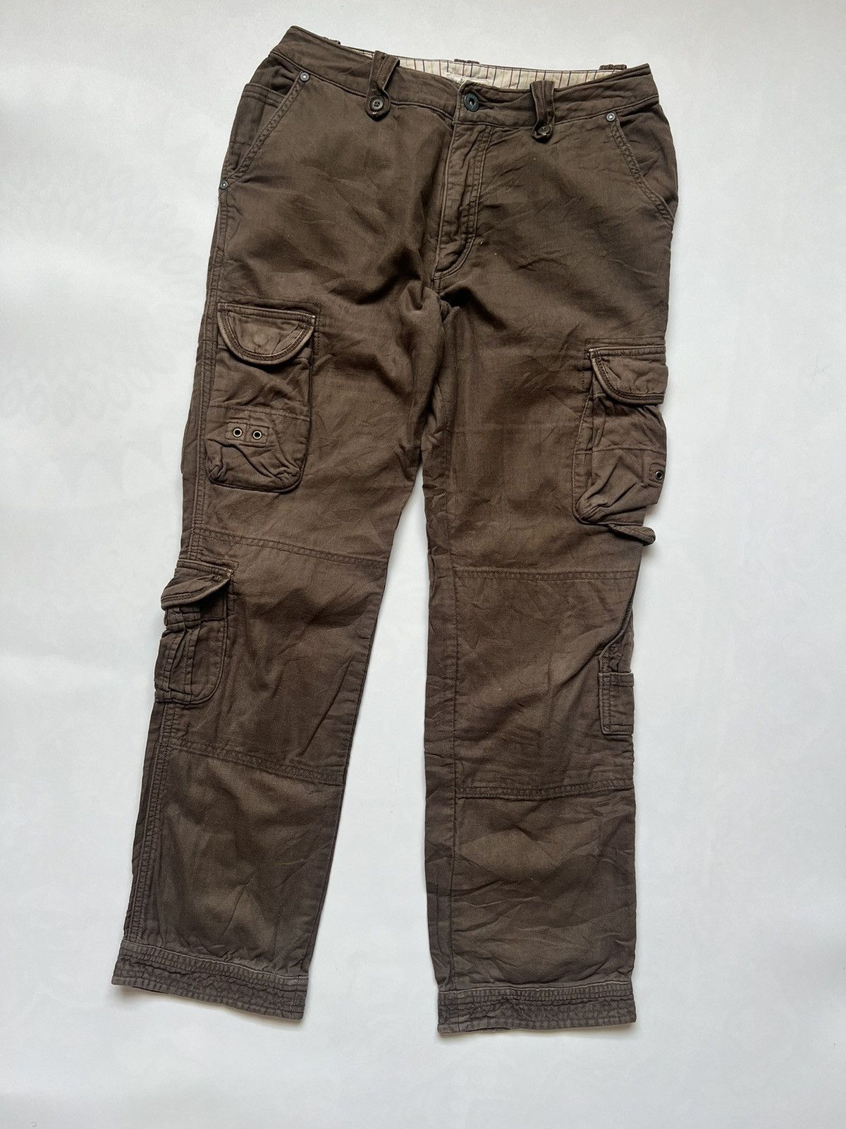 Japanese Brand Sunny Cloud Bondage Multi Pocket Punk Cargo Pants Size US 28 / EU 44 - 7 Thumbnail