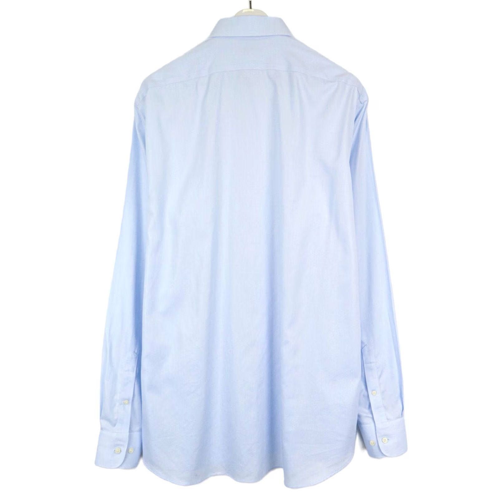 Suitsupply SUITSUPPLY Formal Shirt Men's Blue Long Sleeve Slim Fit Try On 45-7/17 3/4L Size 48R - 2 Thumbnail