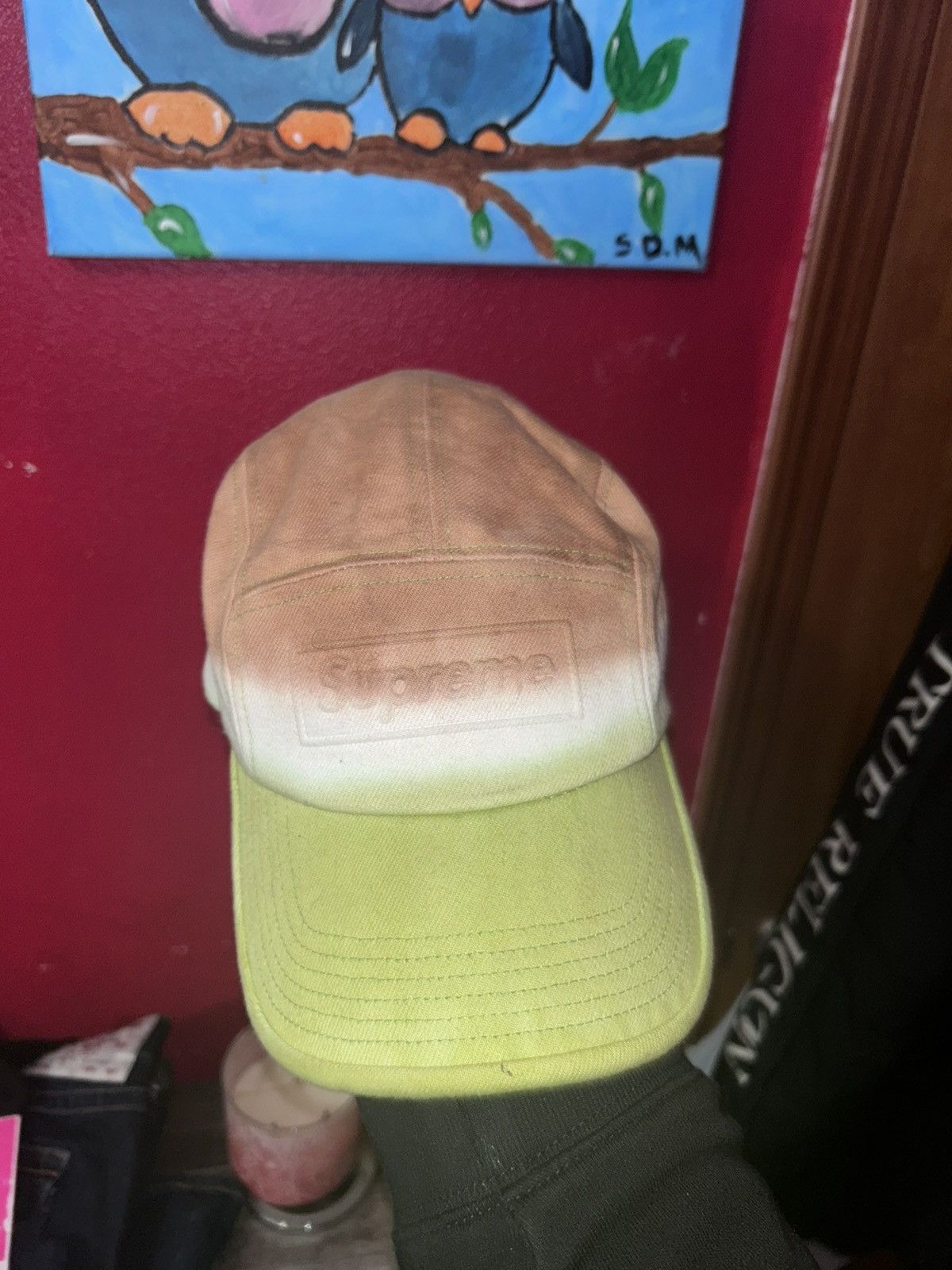 Supreme Supreme Embossed Denim Camp Cap Size ONE SIZE - 4 Thumbnail
