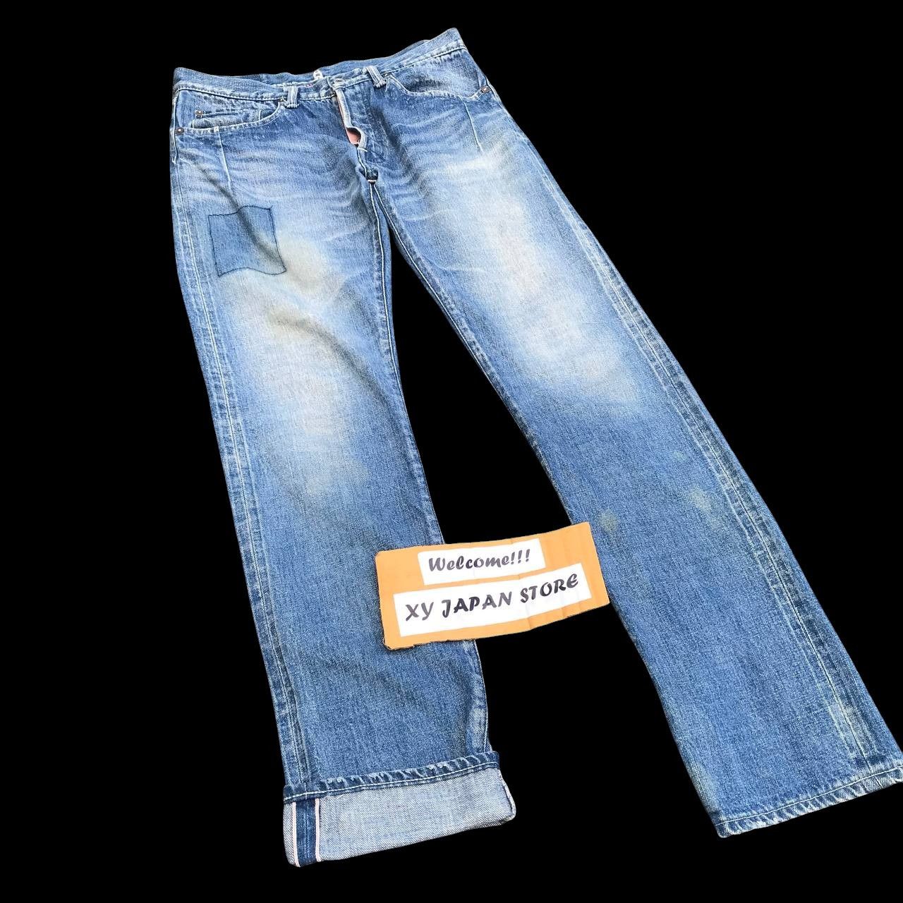 Denime × Japanese Brand × Toyo Enterprises Avoid Japan Selvedged redline Stonewash faded kapital dirty Size US 29 - 9 Thumbnail