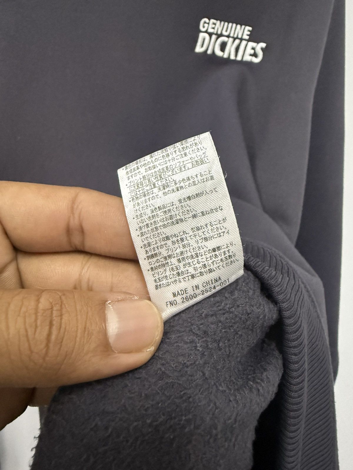 Dickies 🔥 Y2K DICKIES LISTFORM LOGO STREETWEAR SWEATSHIRT - XL Size US L / EU 52-54 / 3 - 9 Thumbnail