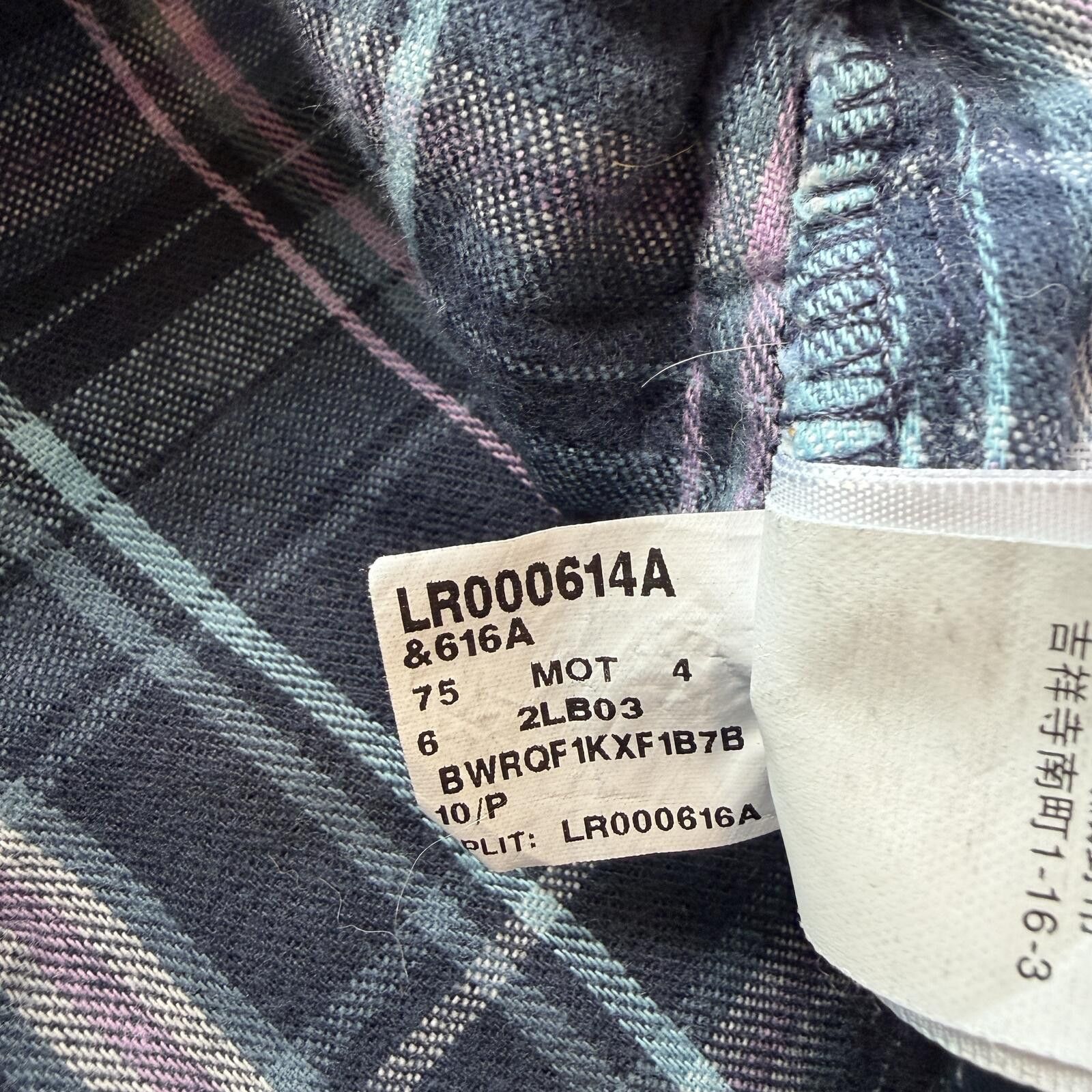 L.L. Bean Vintage LL Bean Plaid Lined Relaxed Fit Jeans Womens 10 P Size 32" / US 10 / IT 46 - 9 Thumbnail