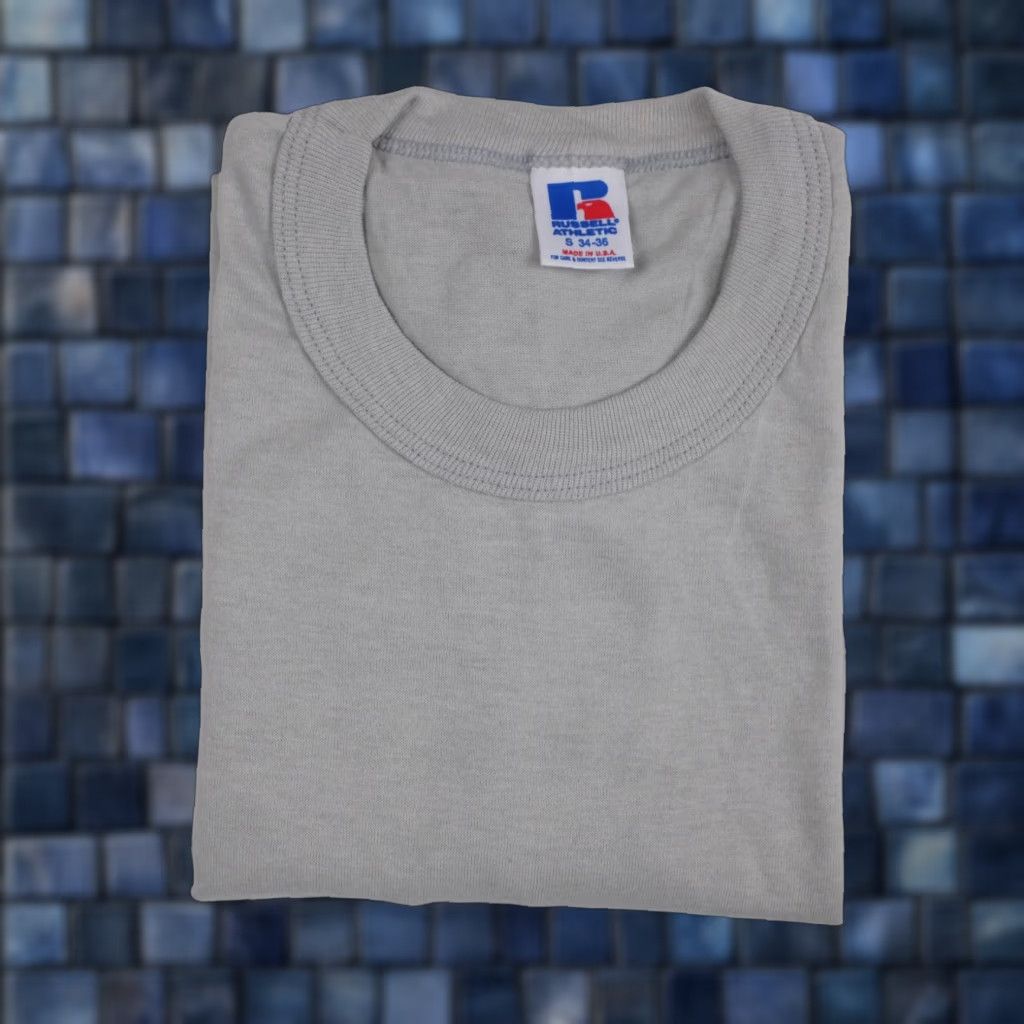 Russell Athletic VINTAGE Russell Athletic Adult S Eagle Gray Basic T-Shirt Size US S / EU 44-46 / 1 - 1 Thumbnail