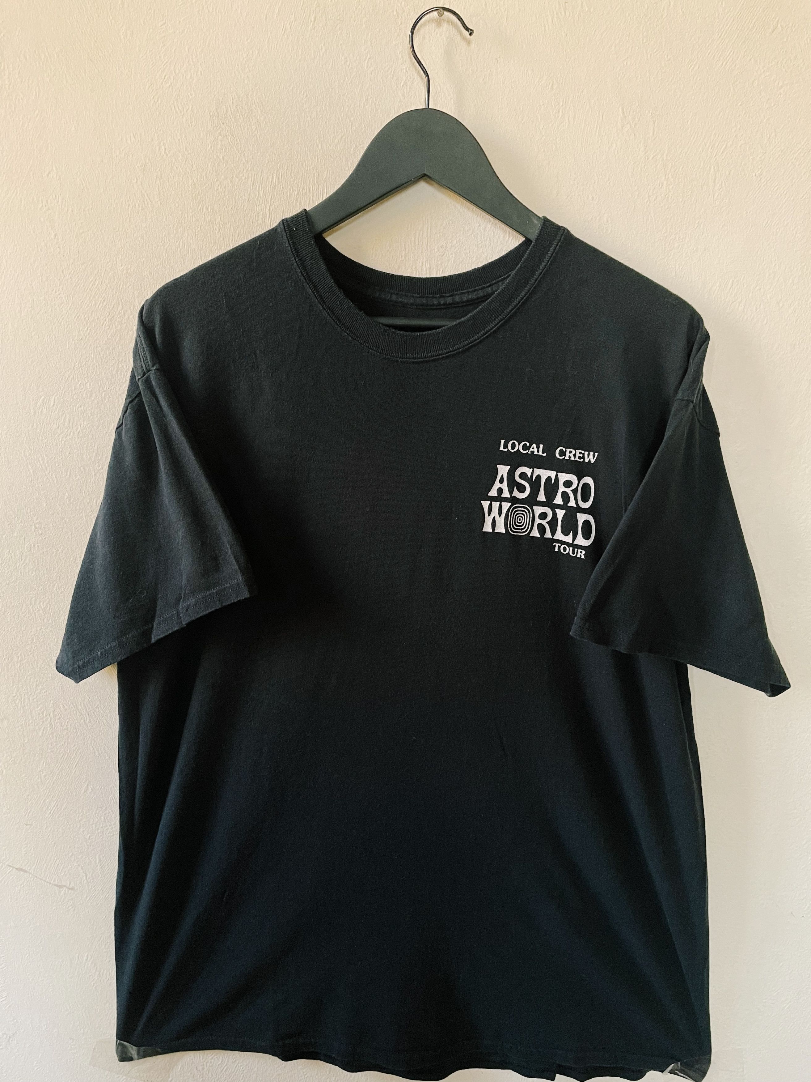 Band Tees × Travis Scott Travis Scott Astroworld Tour Local Crew T-shirt Size US XL / EU 56 / 4 - 1 Thumbnail