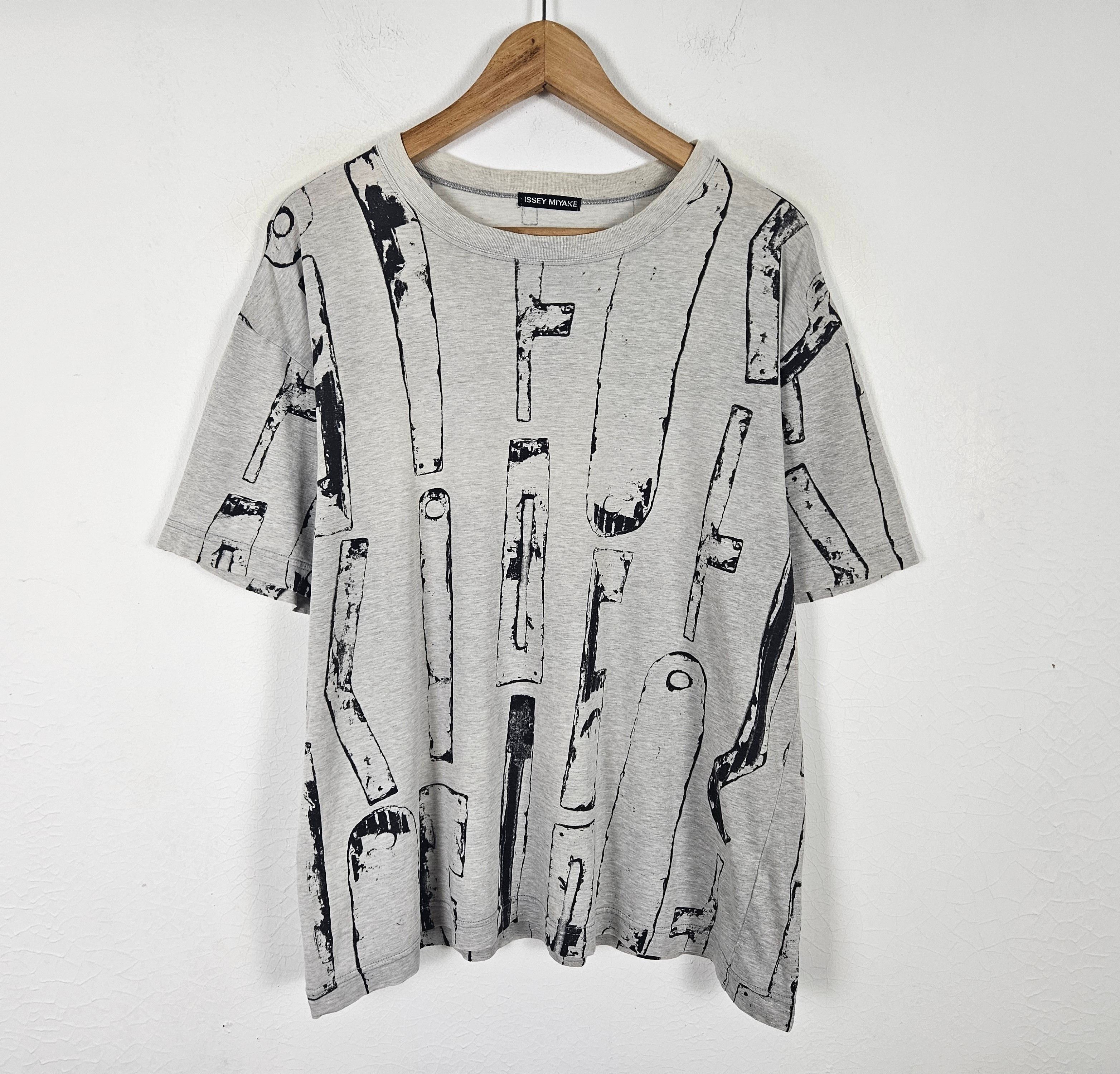 Issey Miyake Issey Miyake Art shirt Size US L / EU 52-54 / 3 - 3 Thumbnail