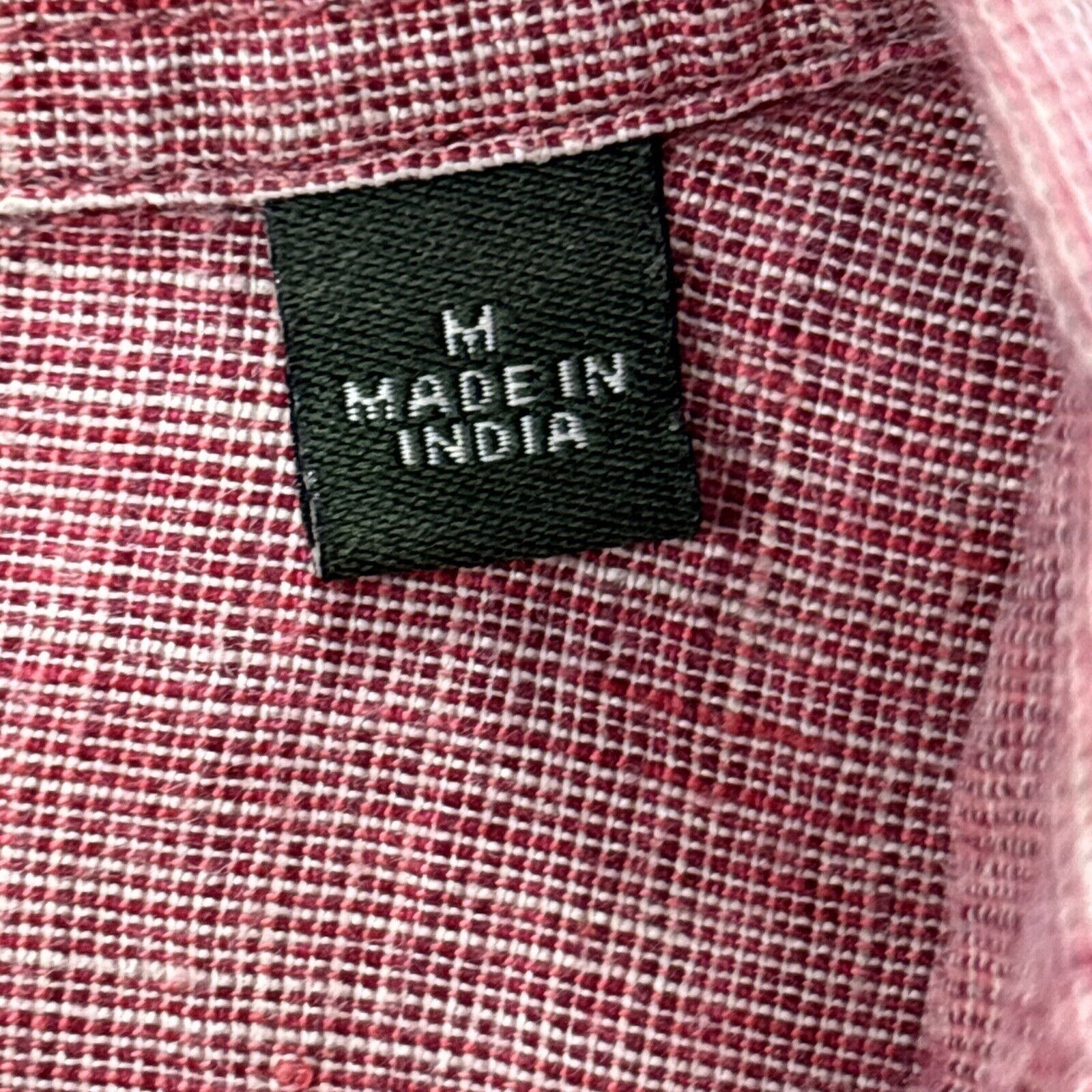 Orvis Orvis Shirt Mens M 100% Linen Short Sleeve Button Up Red Size US M / EU 48-50 / 2 - 10 Thumbnail