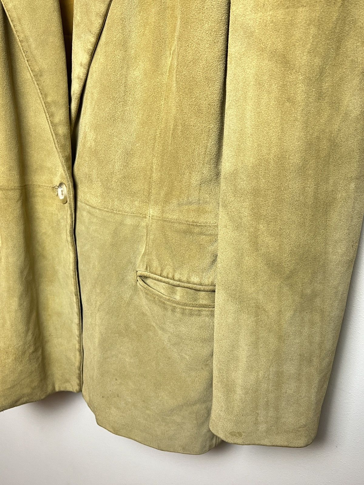 Giorgio Armani armani y2k 90s archive leather blazer jacket Size US M / EU 48-50 / 2 - 5 Thumbnail