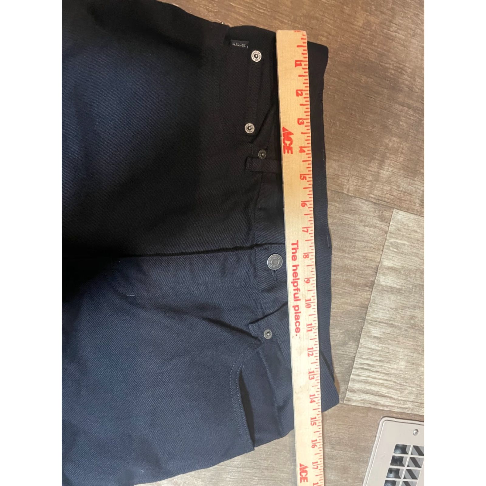 Ralph Lauren Lauren Ralph Lauren Jeans Womens Size 8 Black Denim Straight Pockets Zipper Modern Classic Regular China Leather? Size 30" / US 8 / IT 44 - 3 Thumbnail