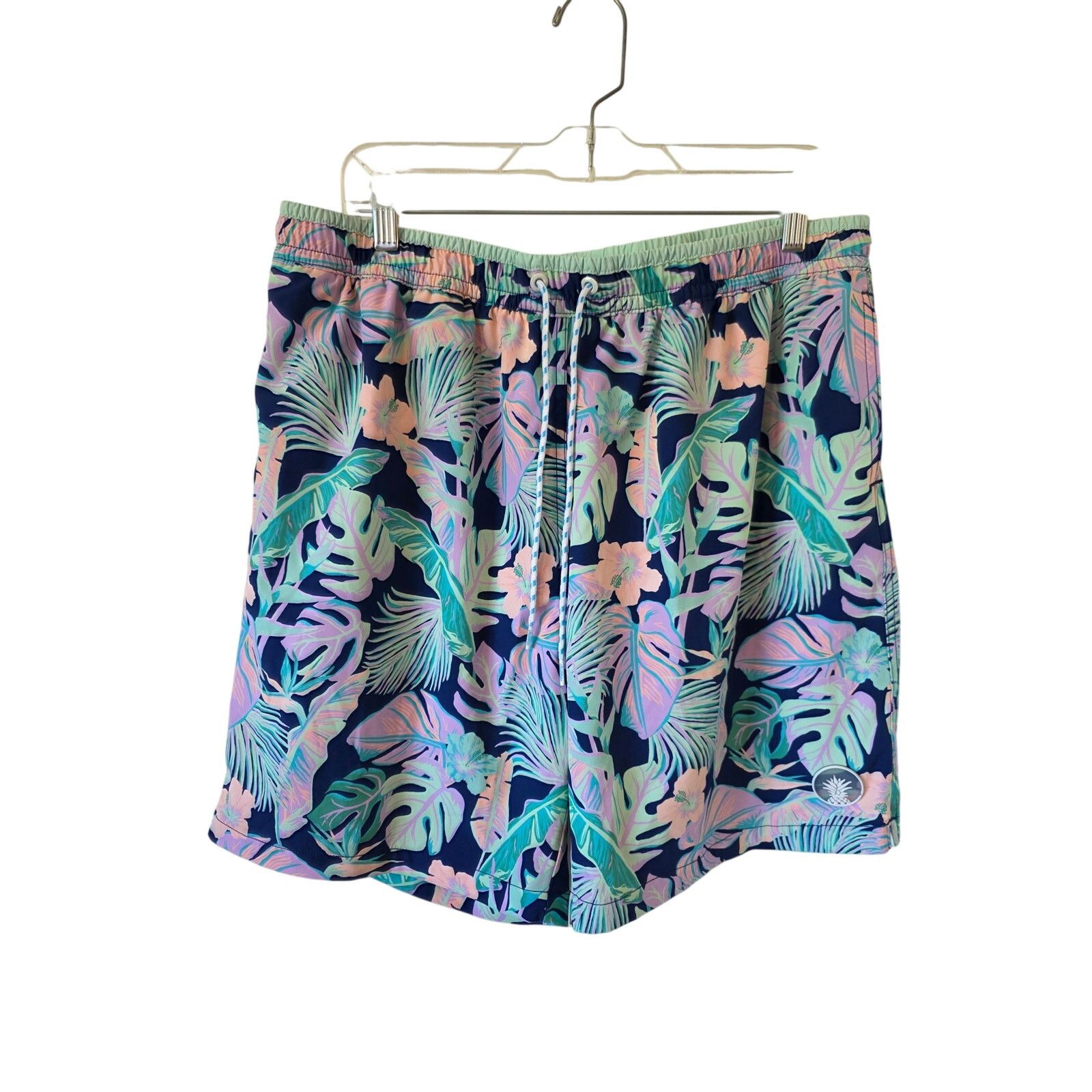Chubbies Chubbies Men's Stretch Swim Trunks 7" Palm Print Size XL Size US 38 / EU 54 - 1 Thumbnail