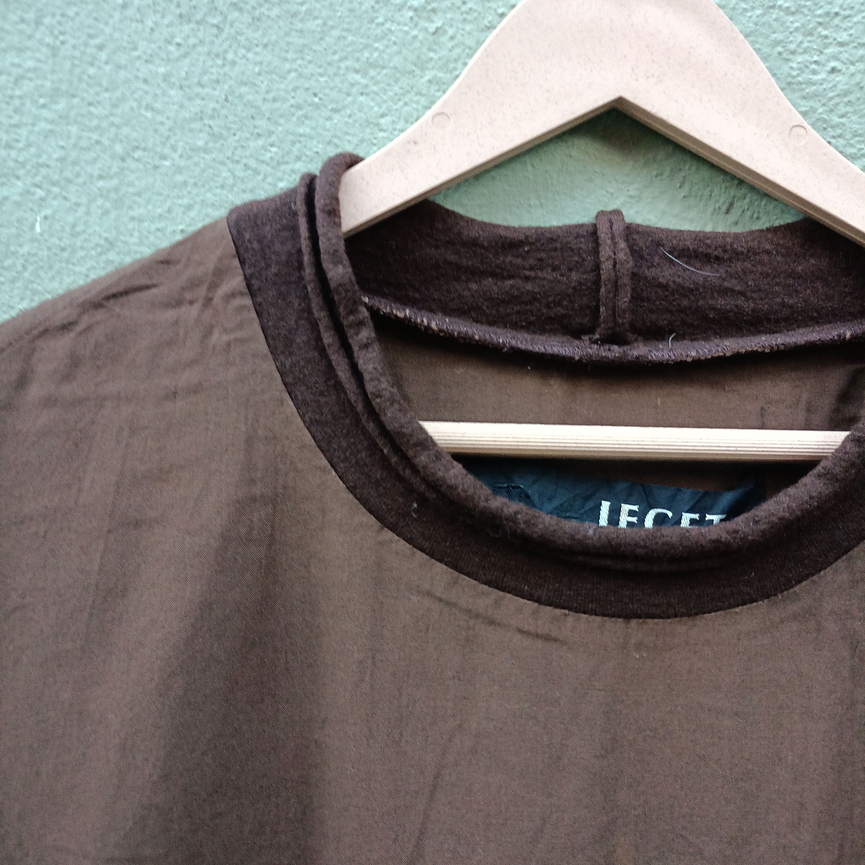 Japanese Brand IFCET Brown Long Sleeve Sweater Size XXL / US 16-18 / IT 52-54 - 10 Thumbnail