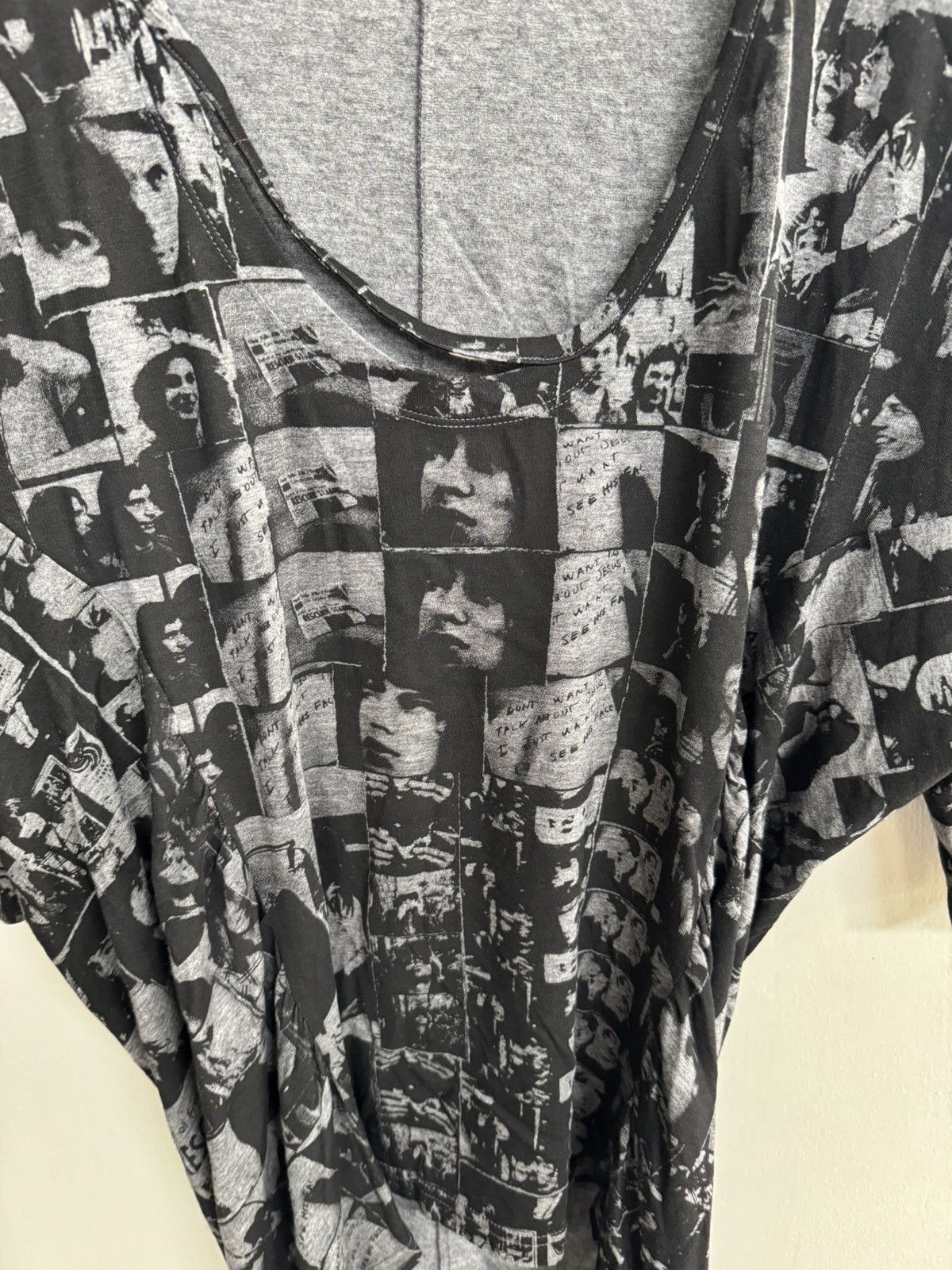Hysteric Glamour × The Rolling Stones HYSTERIC GLAMOUR X ROLLING STONES SCOOP NECK & DOLMAN SLEEVE Size ONE SIZE - 3 Thumbnail
