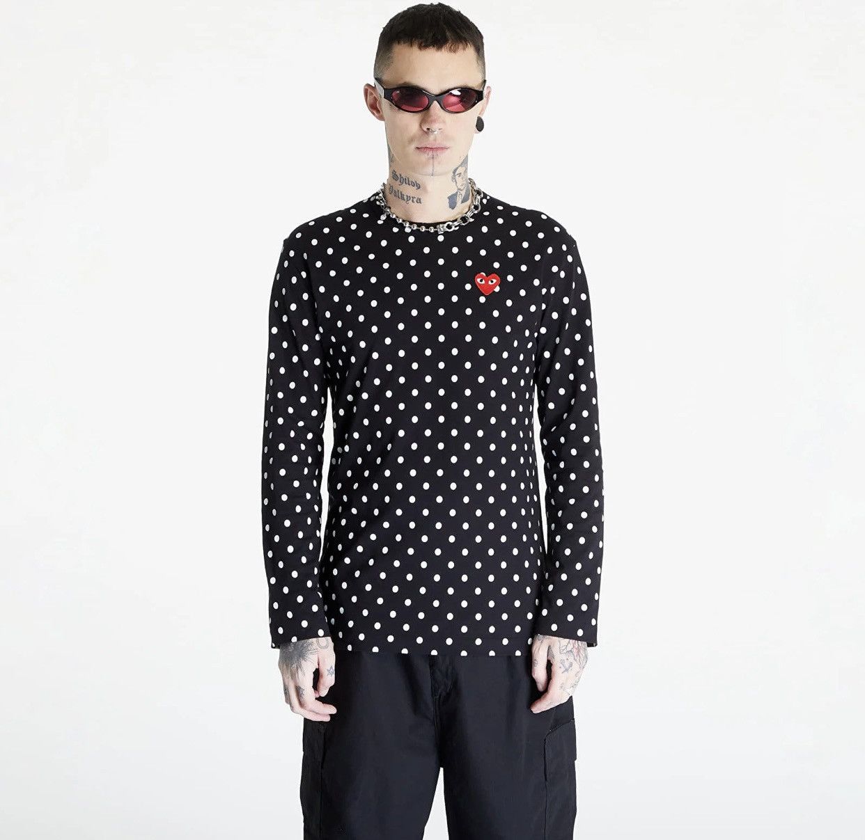 CDG by Comme des Garcons Comme des Garcons Play Polka-dot Heart Logo Unisex Size US M / EU 48-50 / 2 - 13 Thumbnail