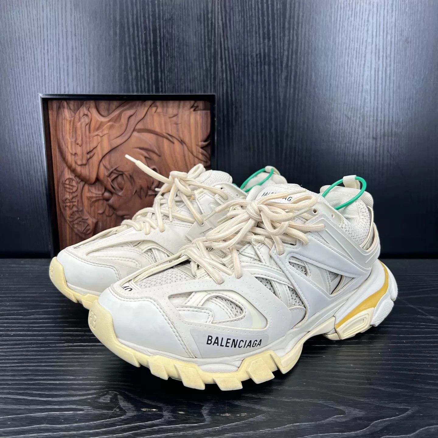 Balenciaga Balenciaga Track White 40 Good Condition Size US 7 / EU 40 - 1 Thumbnail