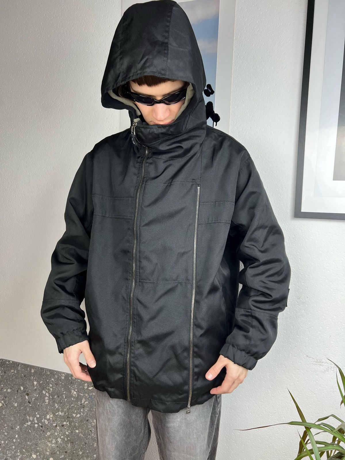 Designer × Marithe + Francois Girbaud × Vintage Vintage Marithe Francois Girbaud oversized Jacket zipper Size US L / EU 52-54 / 3 - 13 Thumbnail