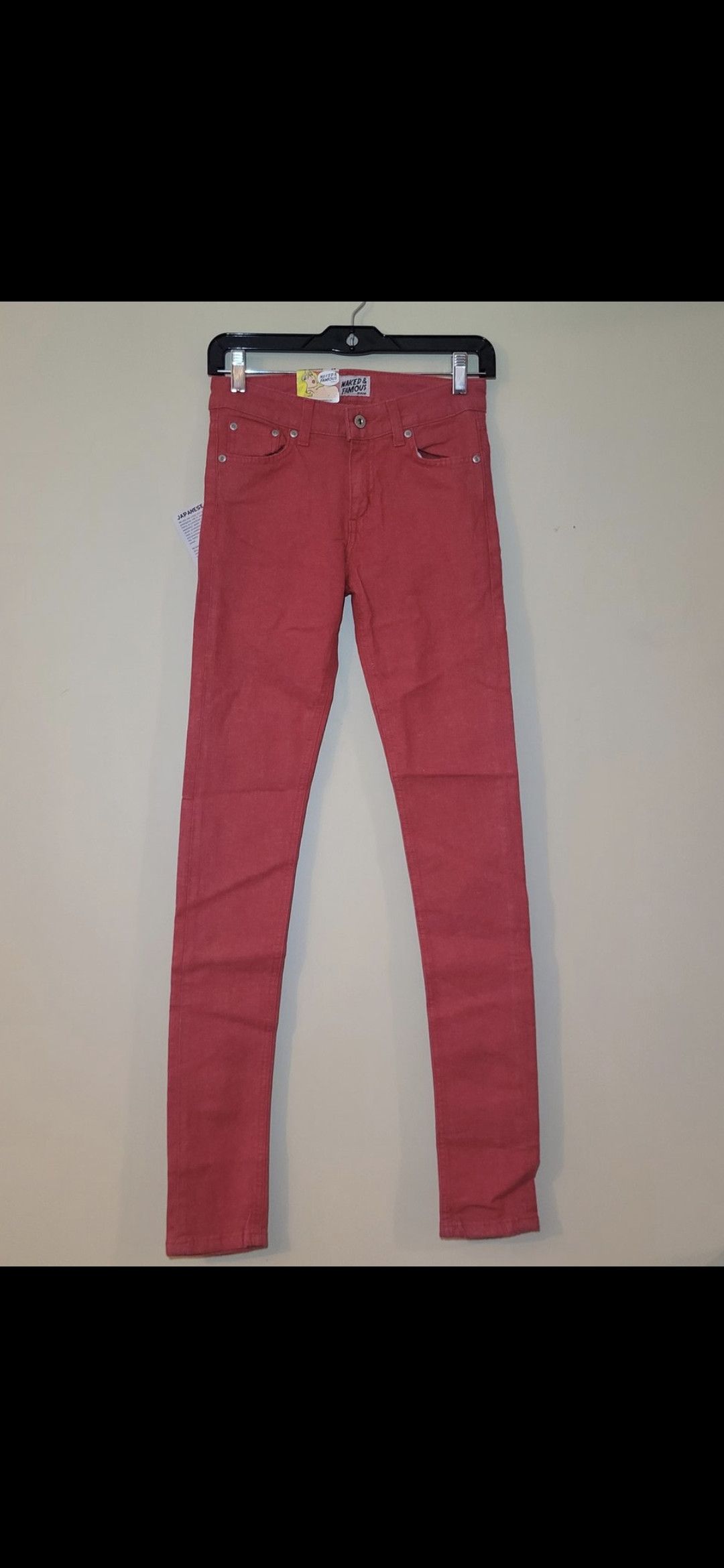 Naked & Famous Skinny red Size 28" / US 6 / IT 42 - 4 Thumbnail