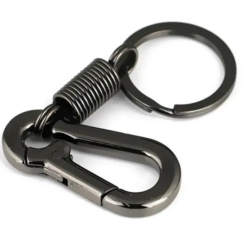 Vintage Vintage Black Spring Hook Keychain Size ONE SIZE - 1 Thumbnail