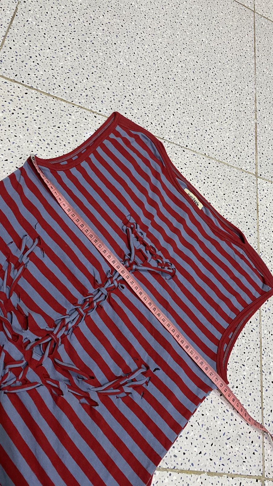 Jean Paul Gaultier Jean Paul Gaultier Target Stripe T-shirt Size M / US 6-8 / IT 42-44 - 16 Thumbnail