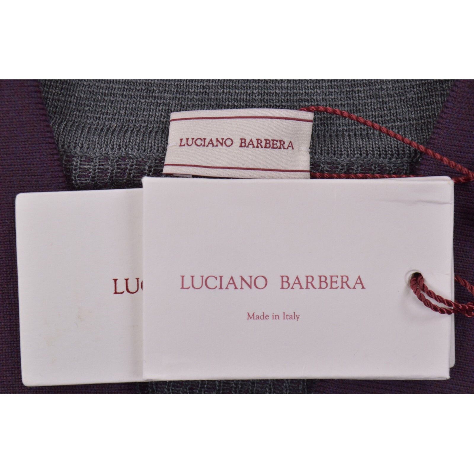 Luciano Barbera Luciano Barbera Sweater Size US S in Purple Size US S / EU 44-46 / 1 - 2 Thumbnail