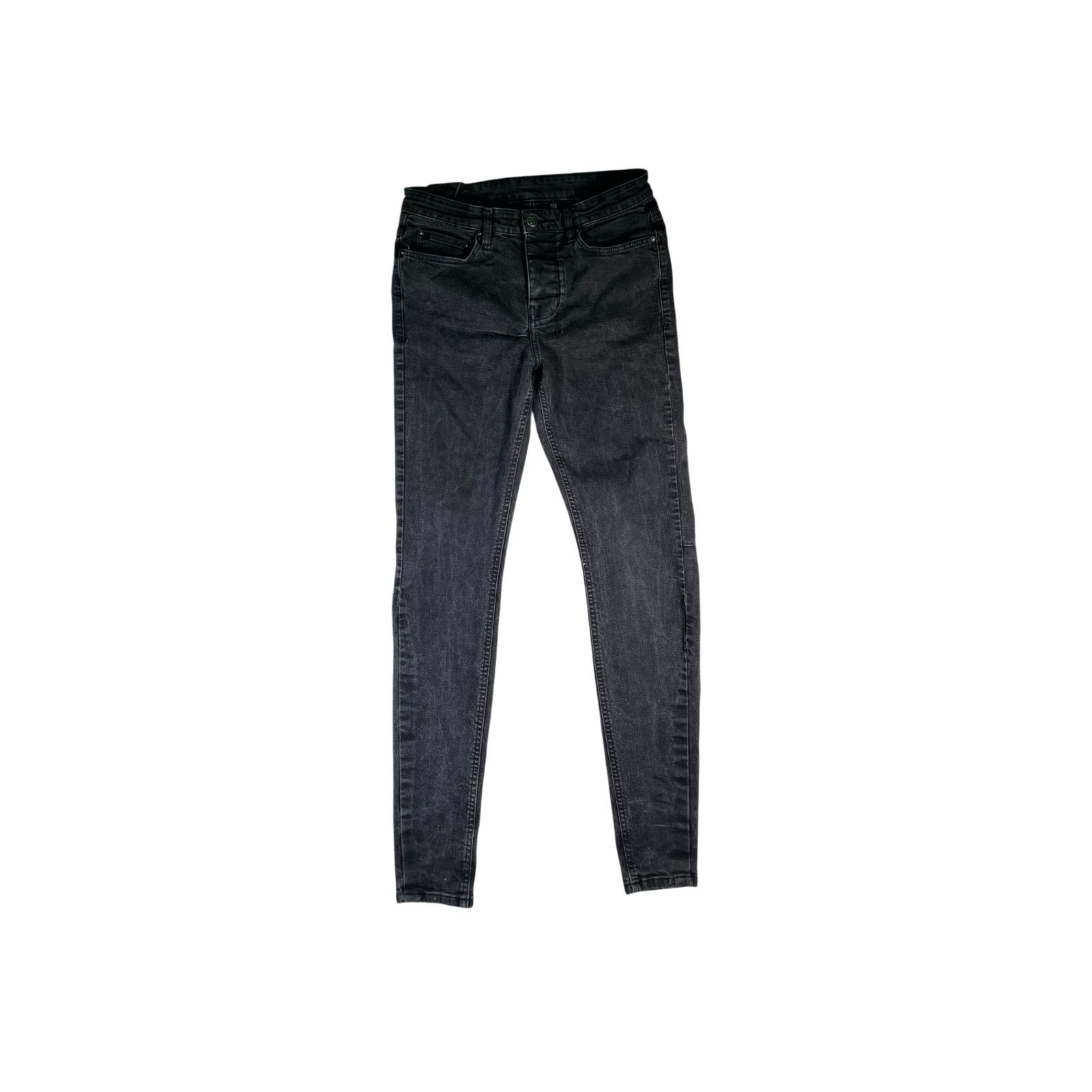 Purple Brand Ksubi Black & Lime Jeans Size US 30 / EU 46 - 1 Thumbnail
