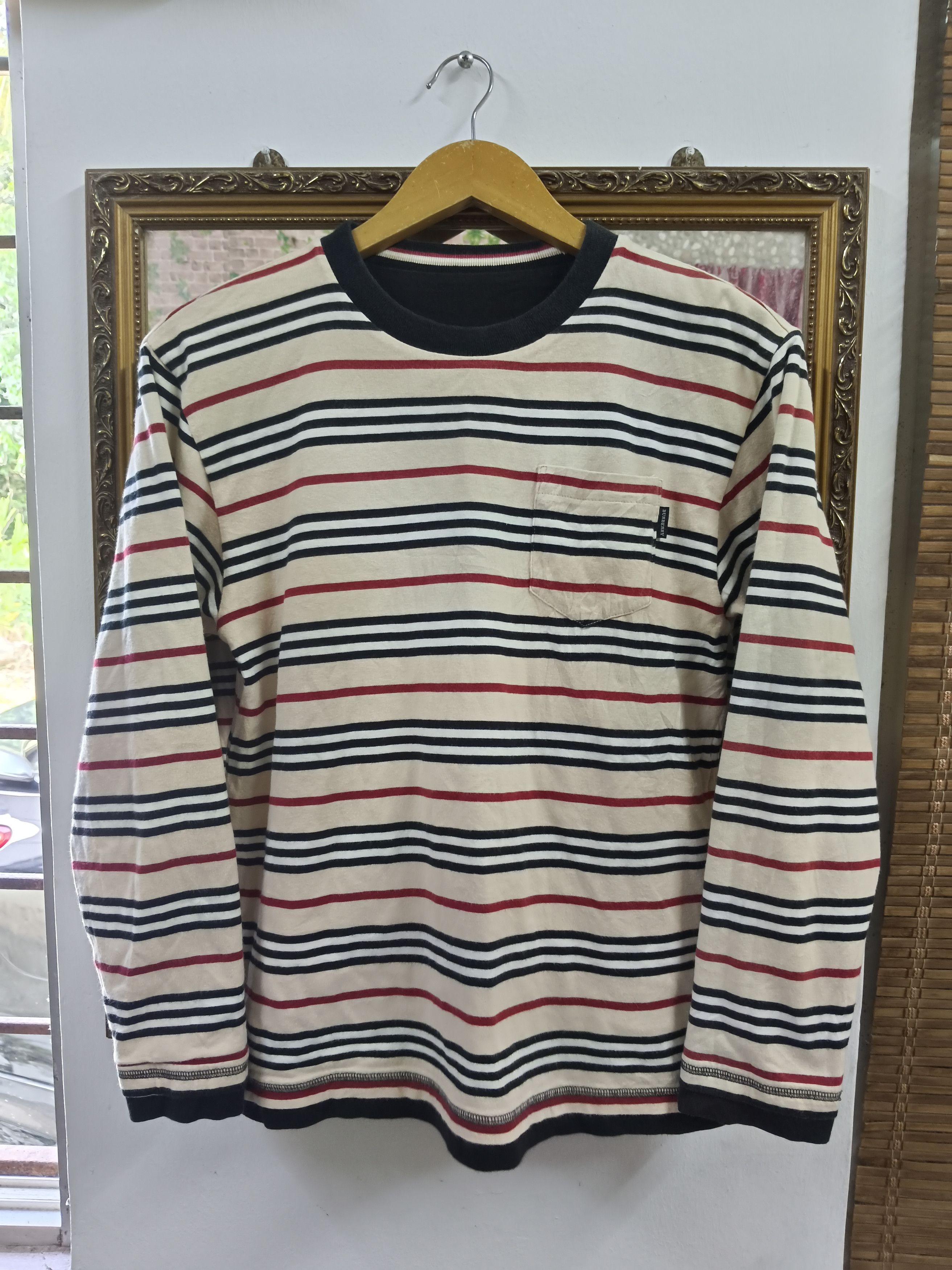 Burberry OG🔥GRAILED BURBERRY REVERSIBLE LONG SLEEVE Size S / US 4 / IT 40 - 1 Thumbnail