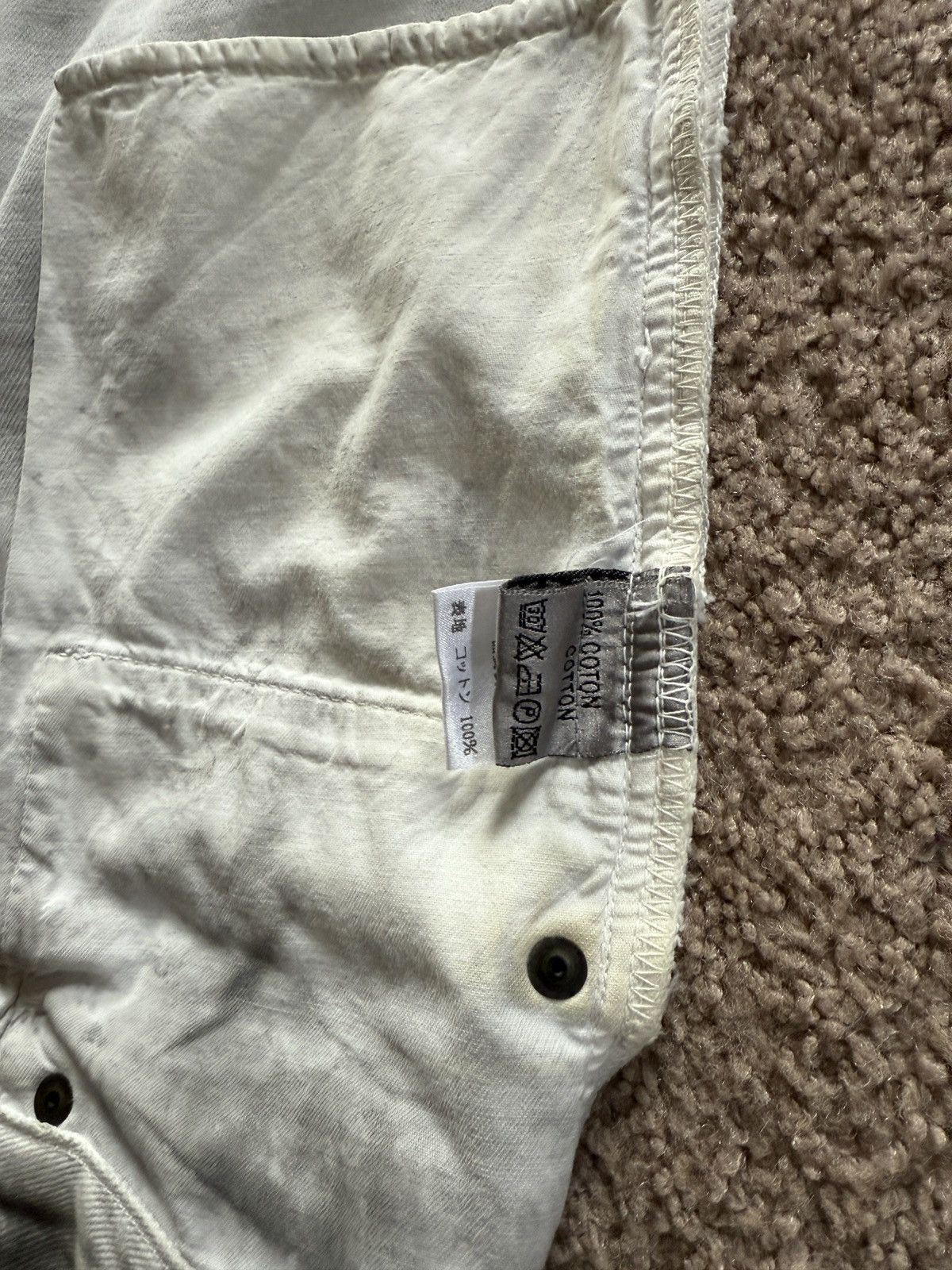 Dior SS06 Dirty Snow Man Dior Denim Size US 27 - 6 Thumbnail