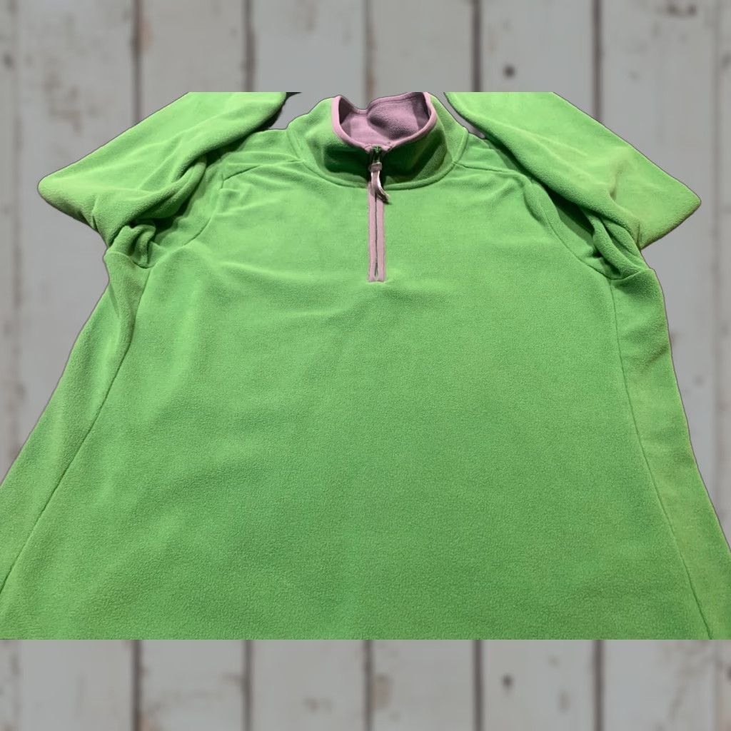 Old Navy VINTAGE Old Navy Classic Fleece Sweater 1/4 Zip Men 2XL Green Regular Pullover Casual Size US XXL / EU 58 / 5 - 1 Thumbnail