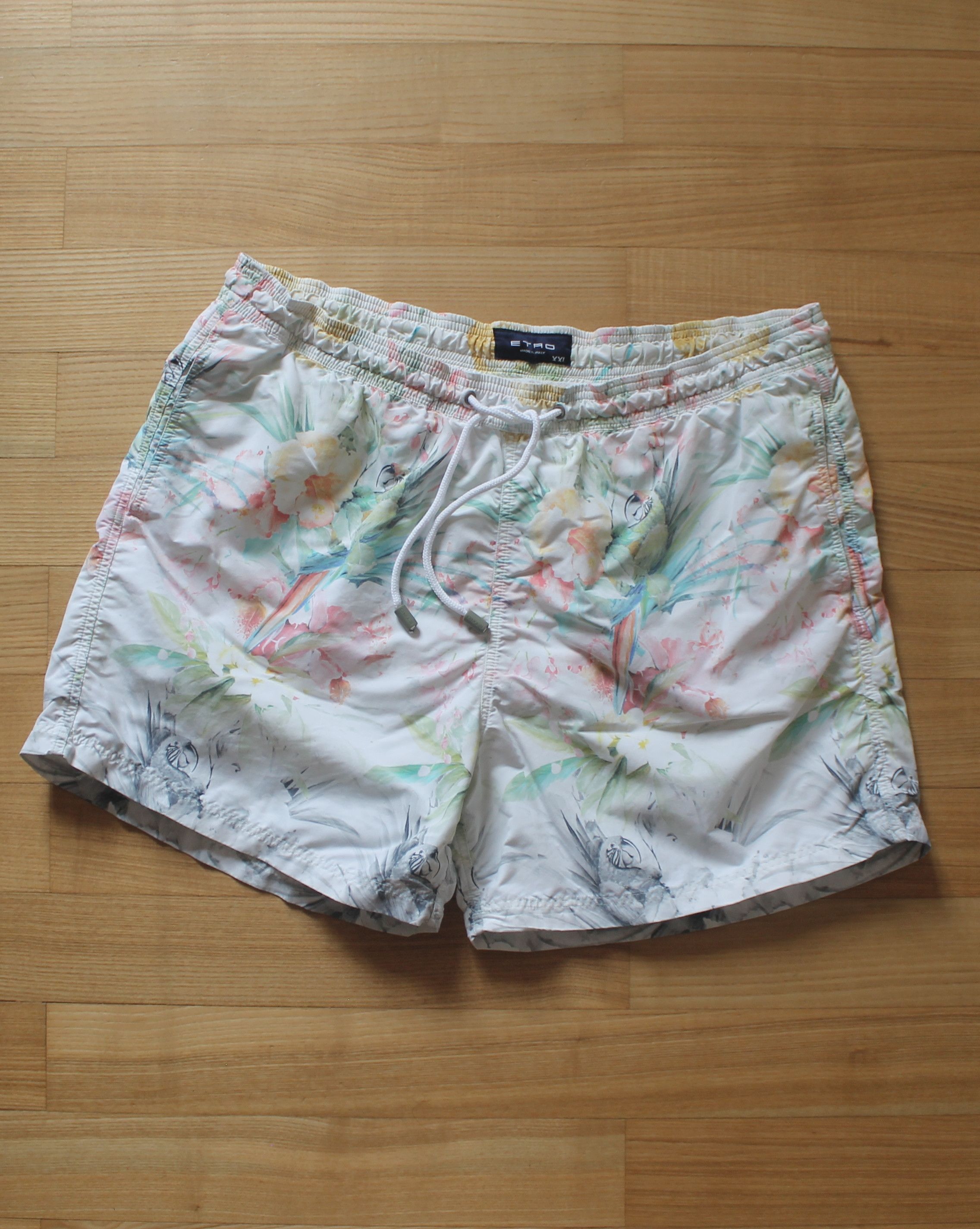 Etro Etro Floral Swim Nylon Shorts Size US 36 / EU 52 - 3 Thumbnail
