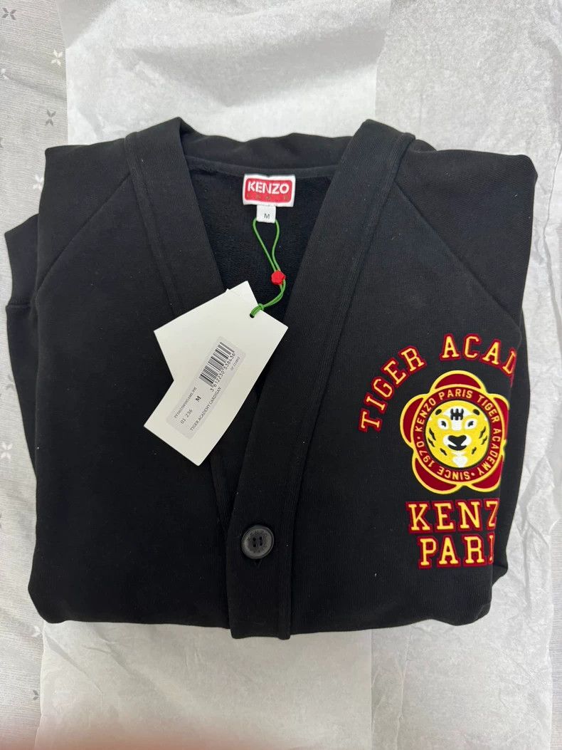 Kenzo KENZO Tiger Academy Cardigan Sweater - dmc Size US M / EU 48-50 / 2 - 1 Thumbnail