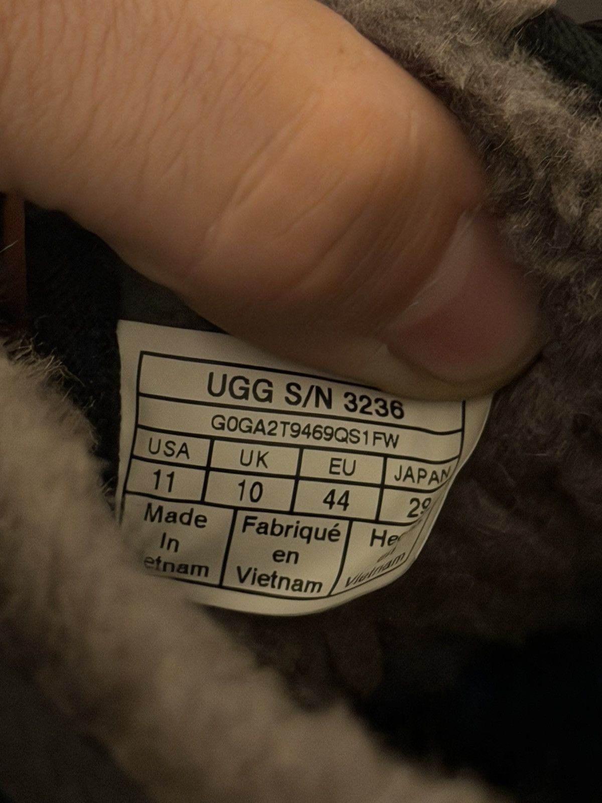 Ugg Ugg Mens Neumel Hi Top Size US 11 / EU 44 - 5 Thumbnail