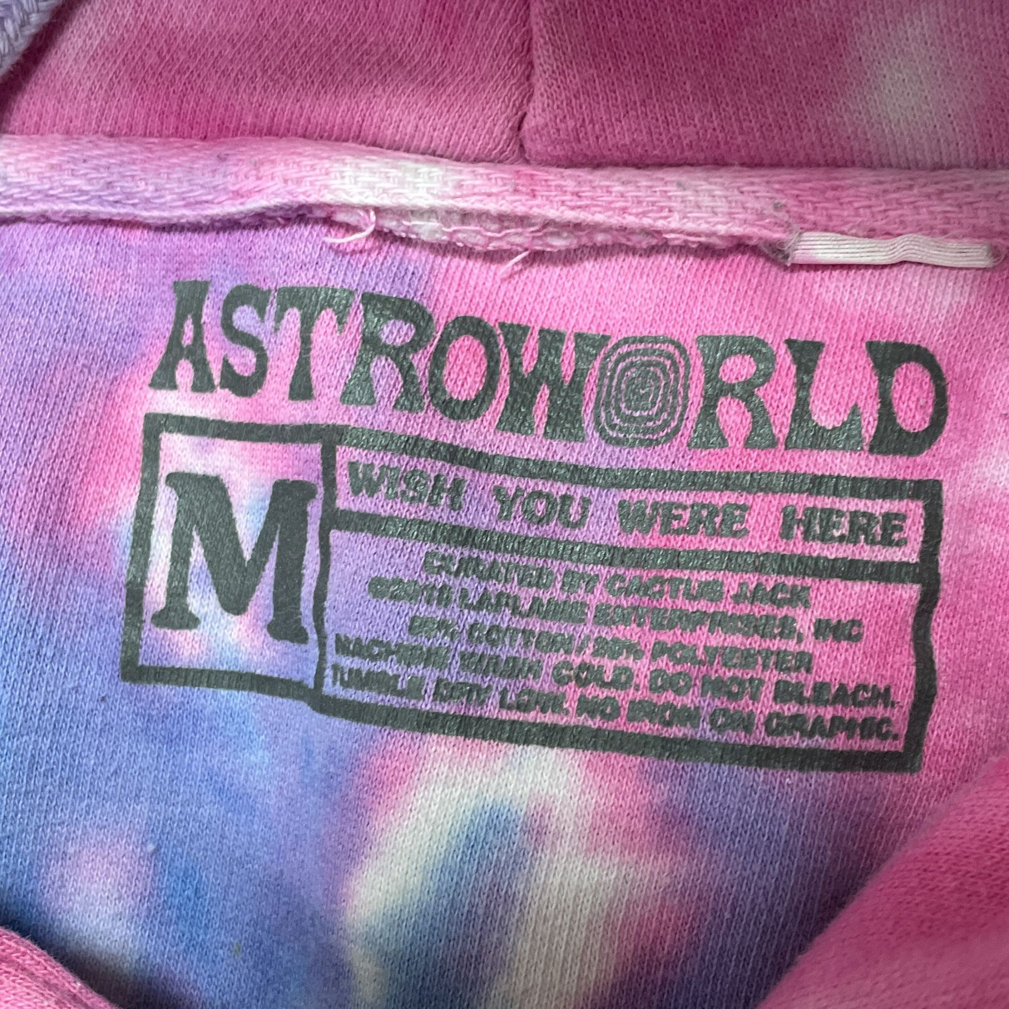 Travis Scott Per-Owned Travis Scott Astroworld Tour Skipping Bear Tie Dye Size US M / EU 48-50 / 2 - 5 Thumbnail